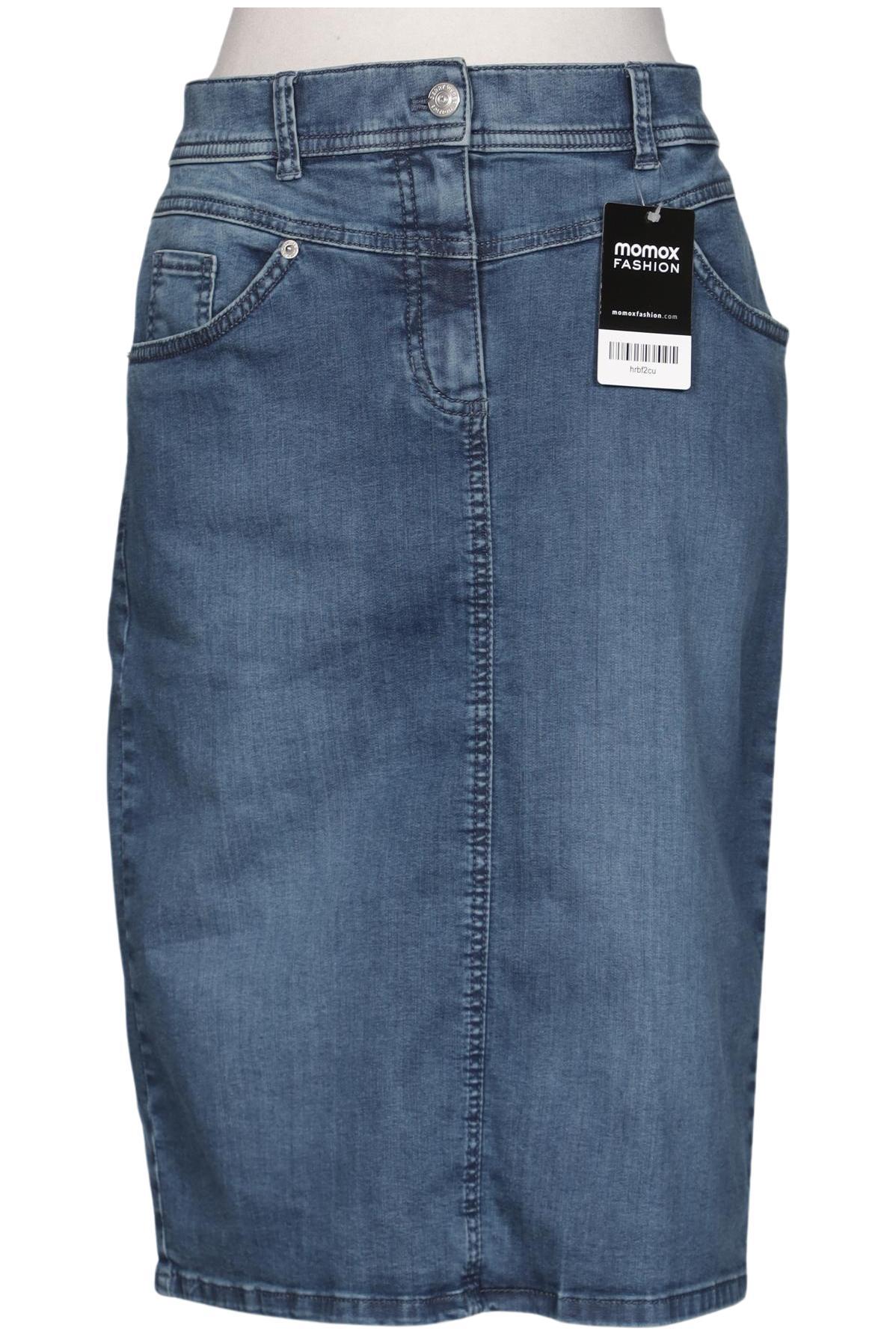 

Gerry Weber Damen Rock, blau, Gr. 38