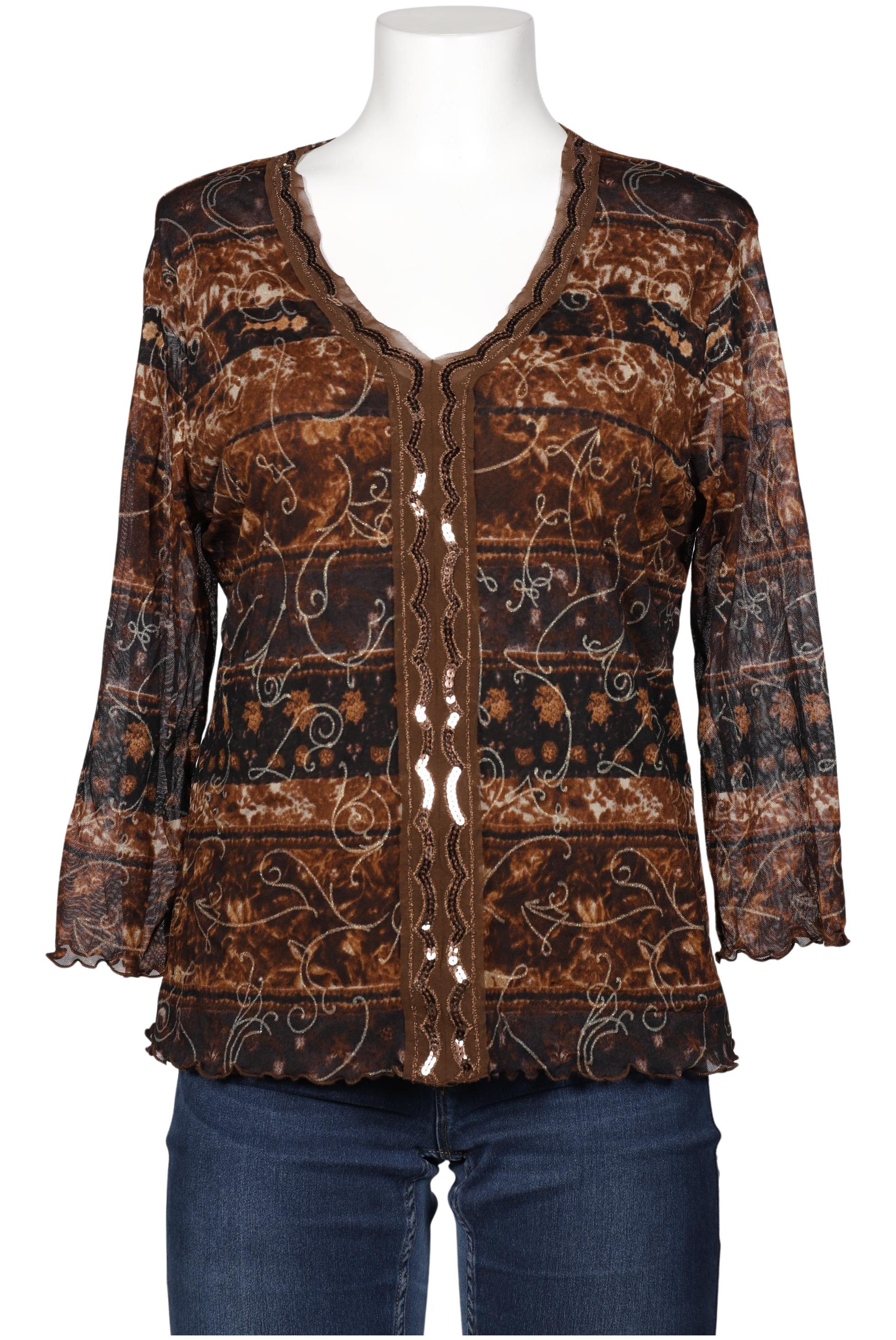 

Gerry Weber Damen Bluse, braun, Gr. 42