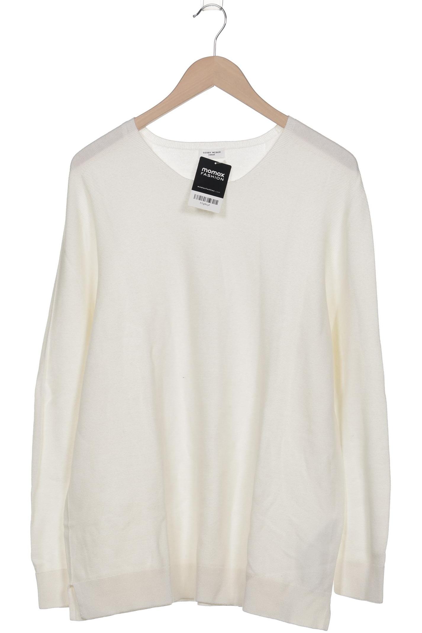 

Gerry Weber Damen Pullover, weiß, Gr. 46