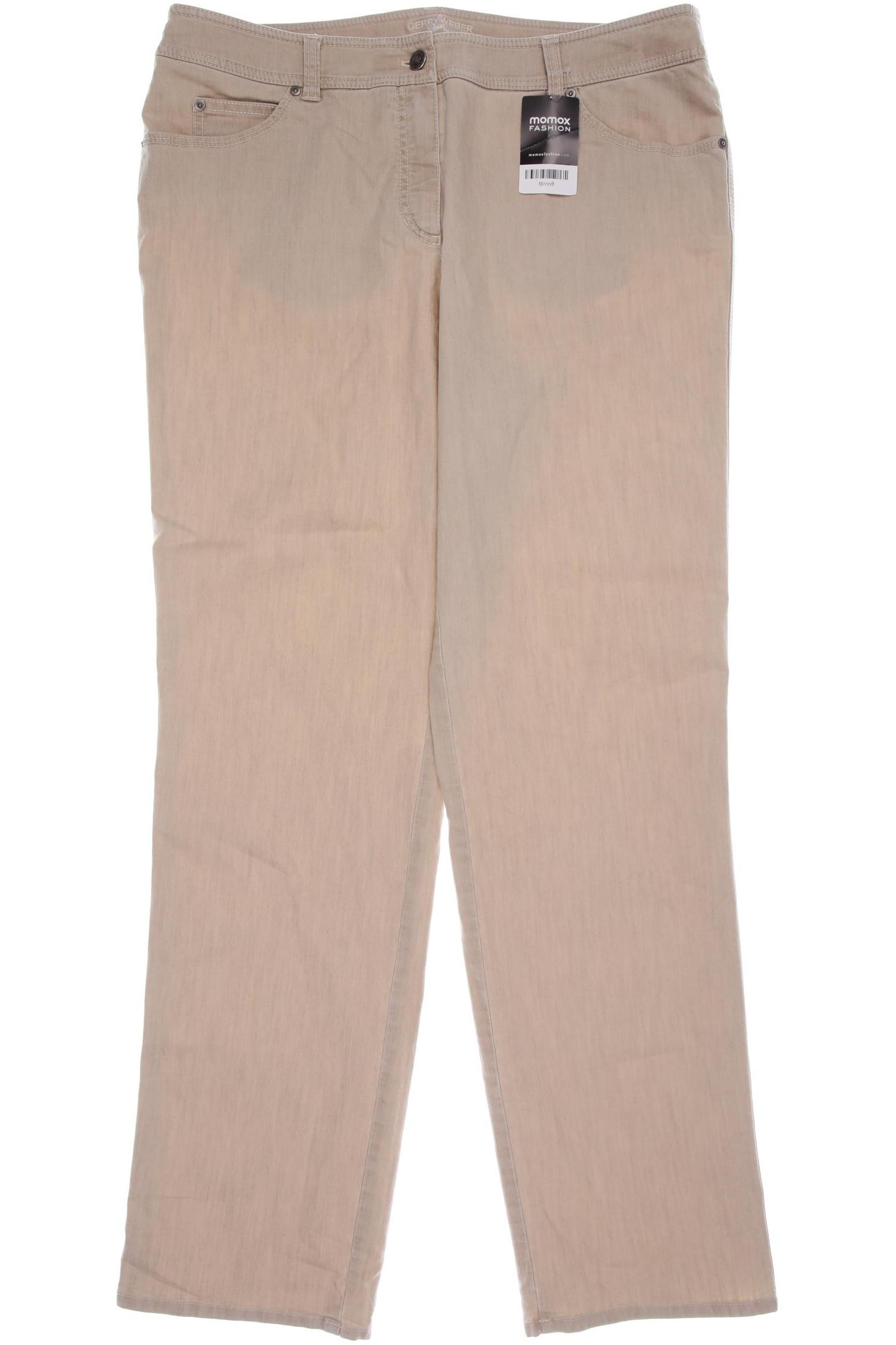 

Gerry Weber Damen Jeans, beige, Gr. 46