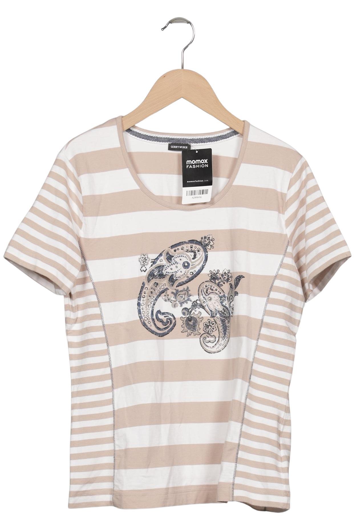 

Gerry Weber Damen T-Shirt, beige, Gr. 38