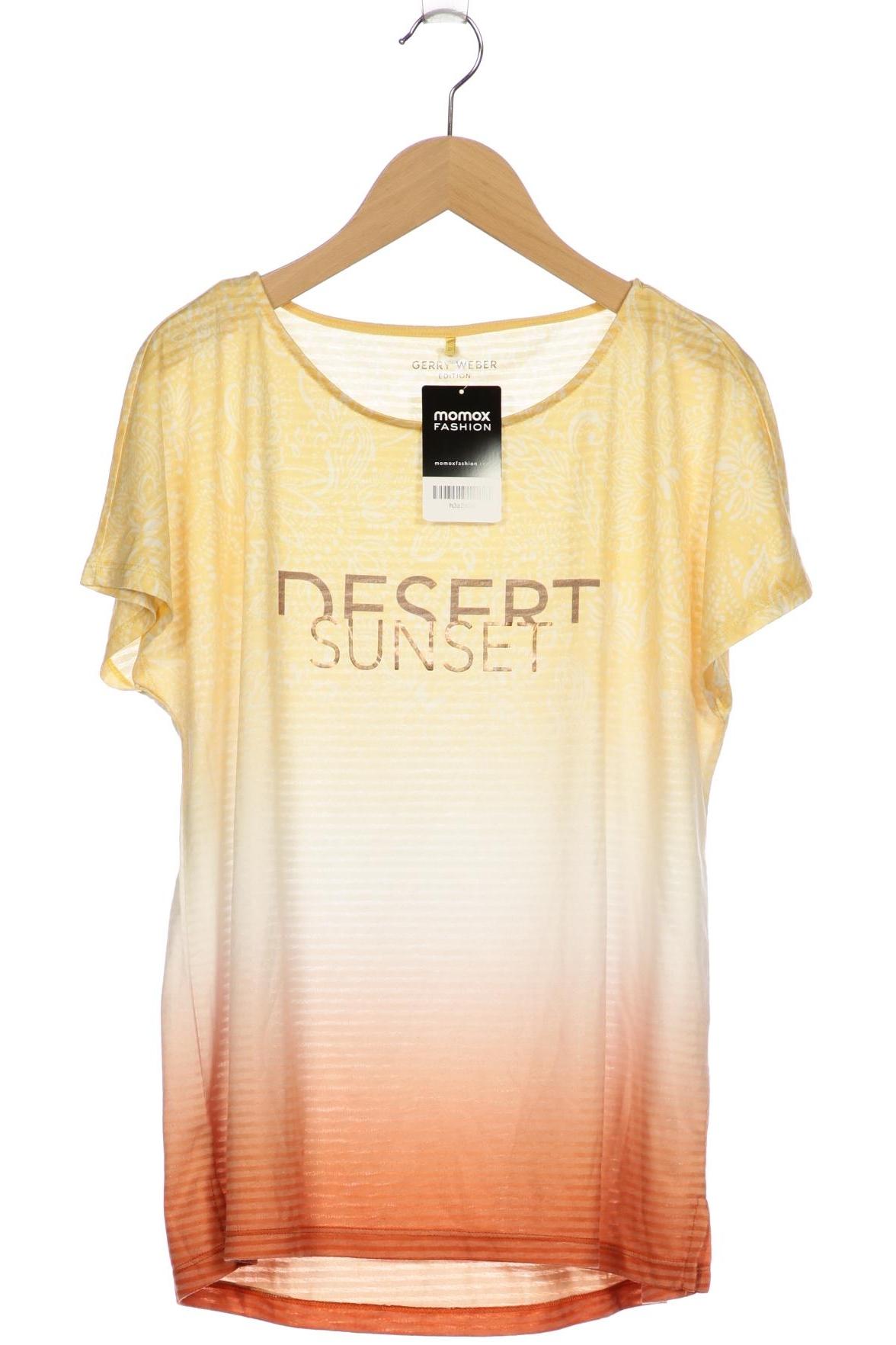 

Gerry Weber Damen T-Shirt, gelb, Gr. 38