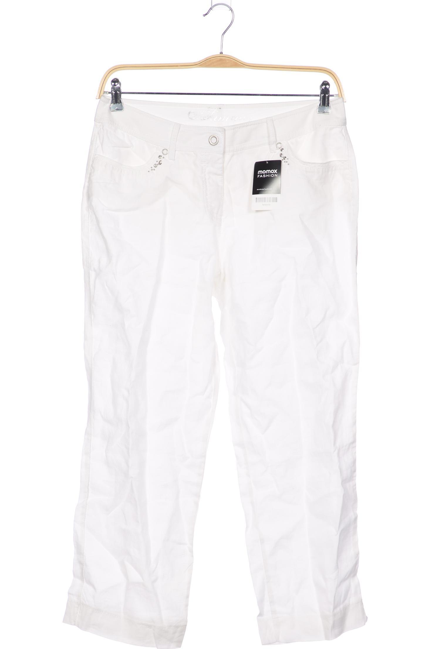 

Gerry Weber Damen Stoffhose, weiß, Gr. 40