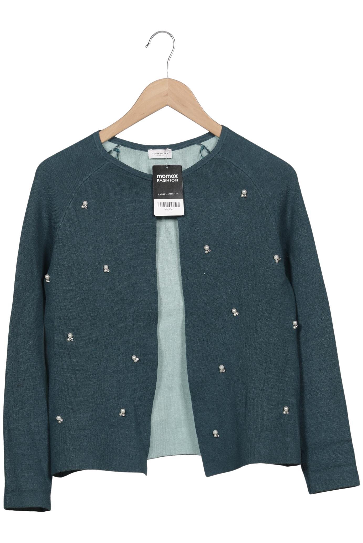 

Gerry Weber Damen Strickjacke, türkis, Gr. 36
