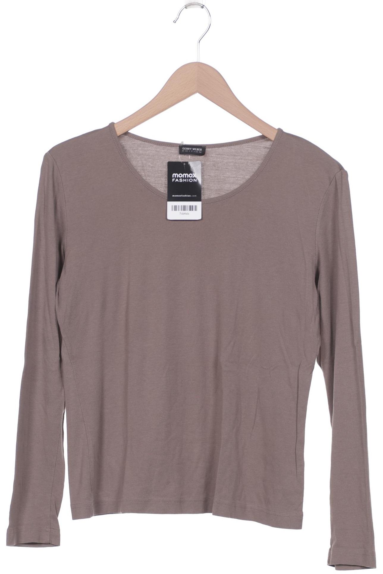 

Gerry Weber Damen Langarmshirt, braun, Gr. 36