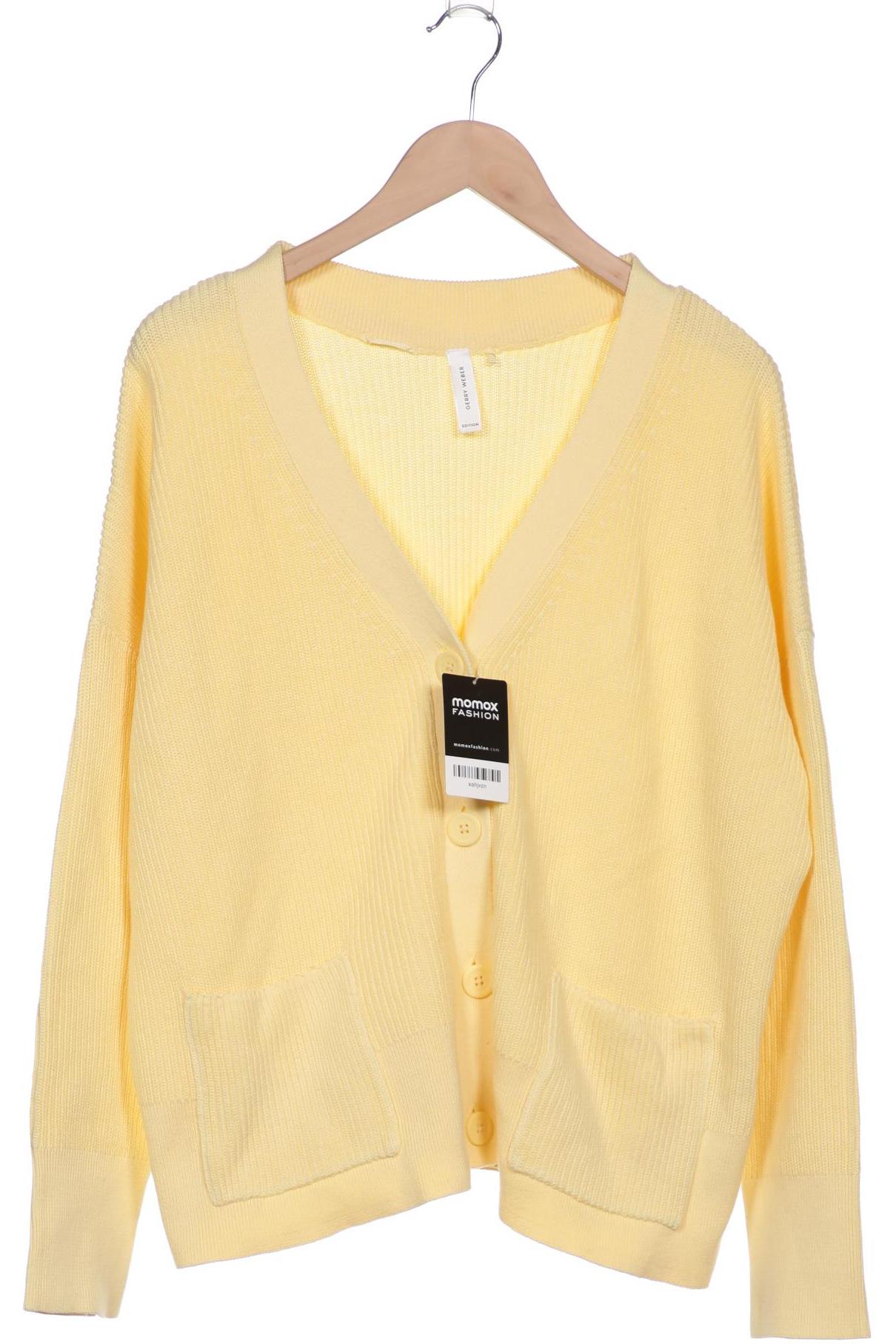 

Gerry Weber Damen Strickjacke, gelb, Gr. 42