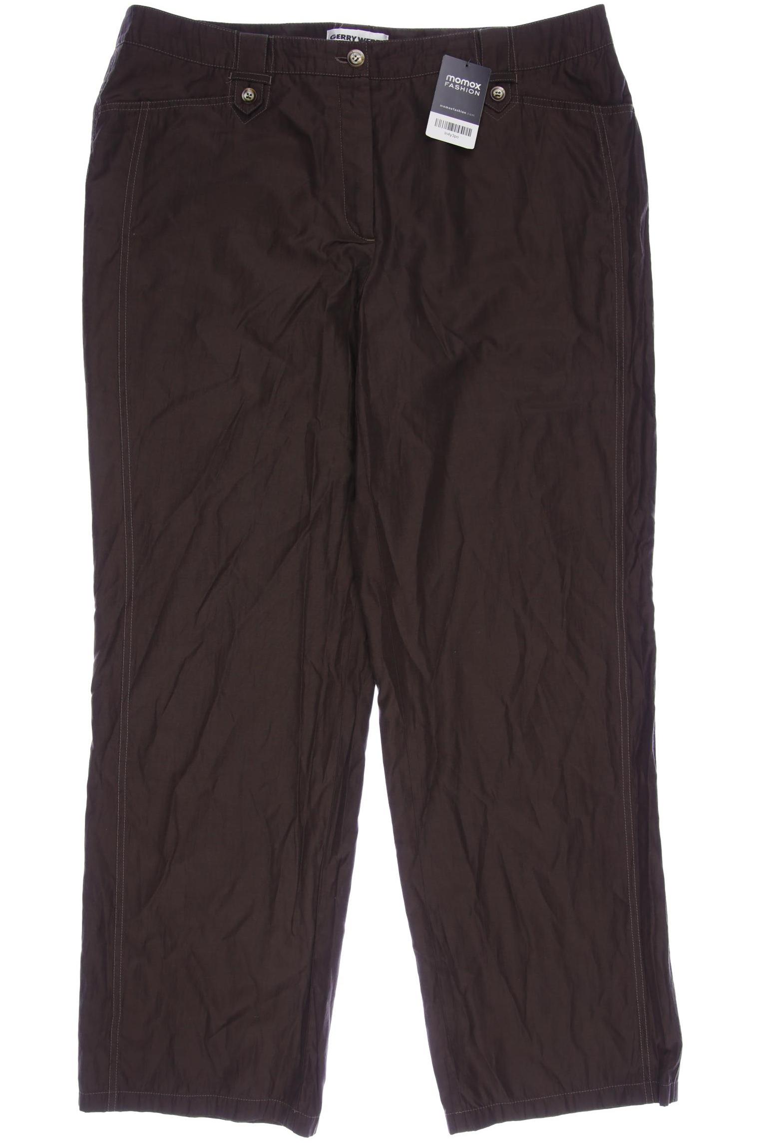 

Gerry Weber Damen Stoffhose, braun, Gr. 48