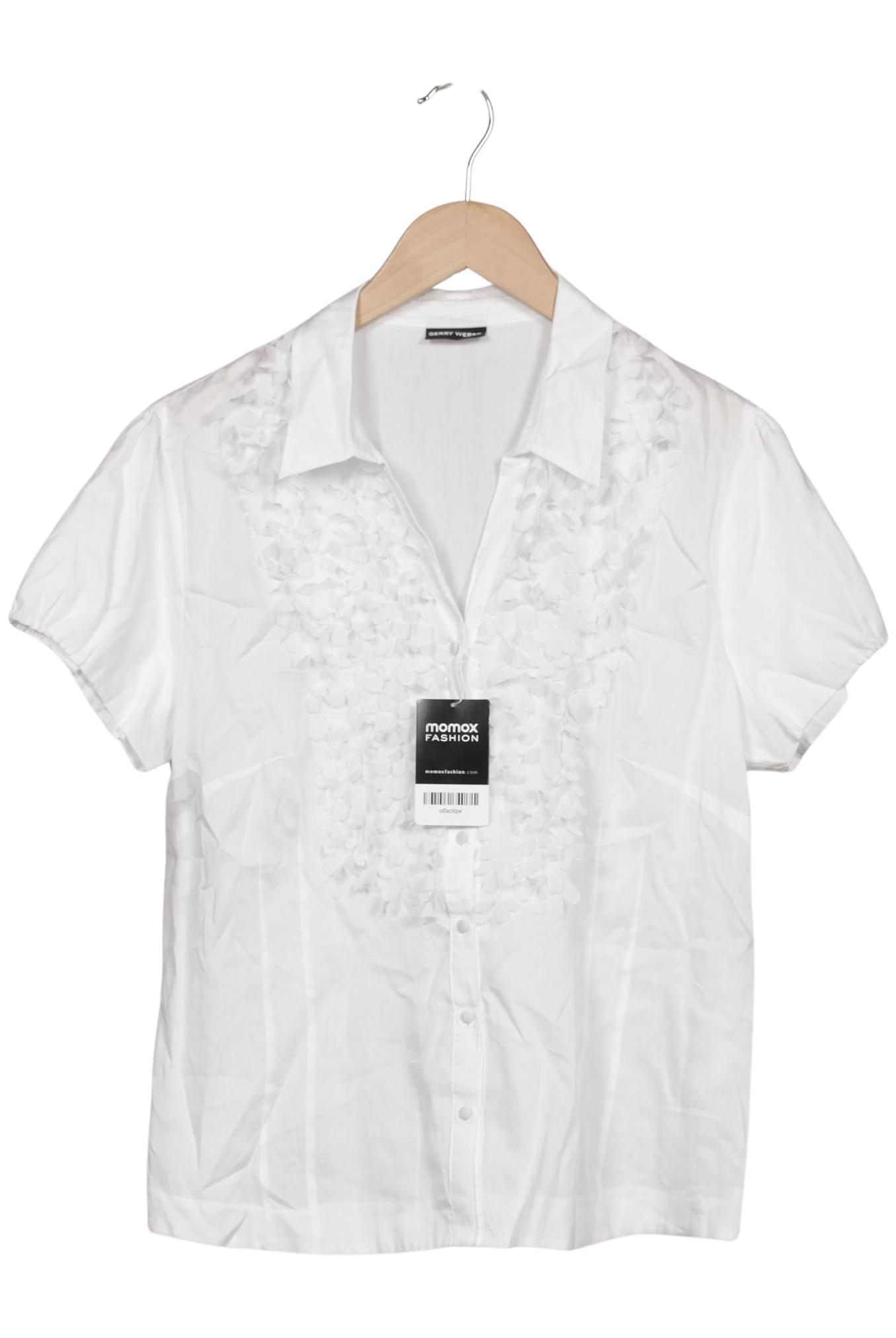 

Gerry Weber Damen Bluse, weiß, Gr. 44