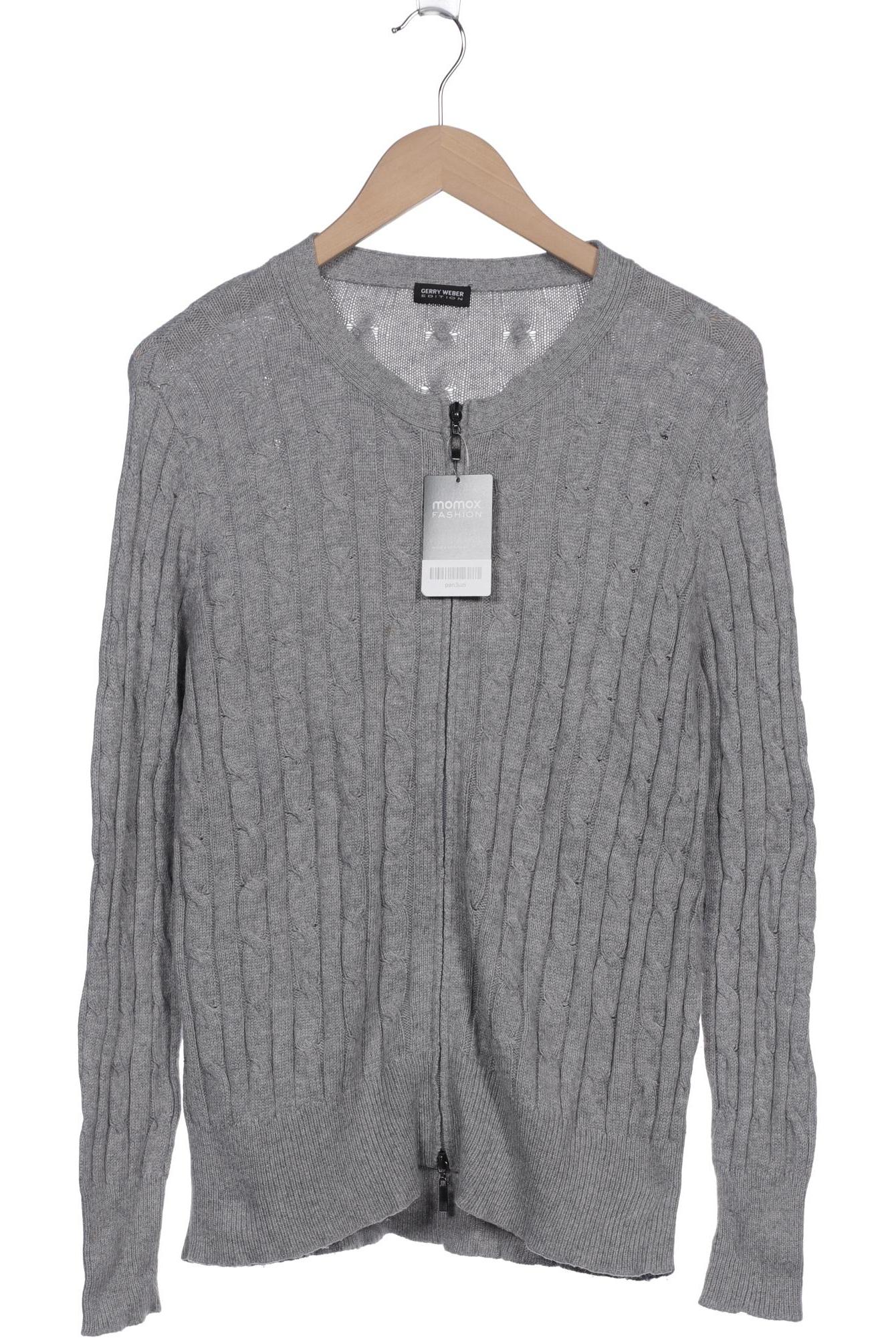 

Gerry Weber Damen Strickjacke, grau, Gr. 38