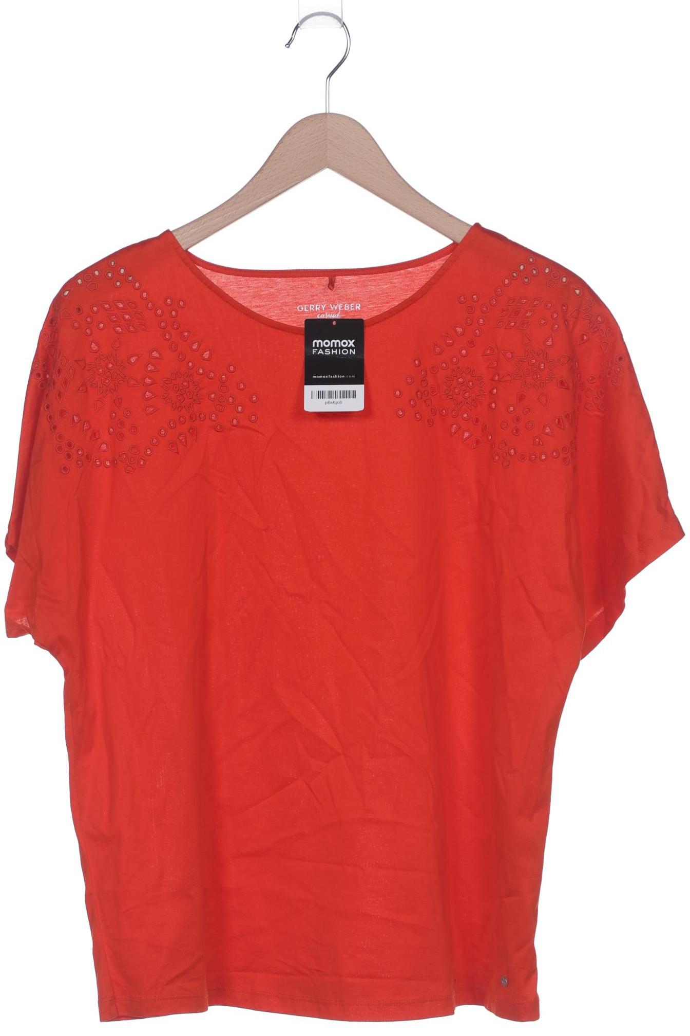 

Gerry Weber Damen T-Shirt, rot, Gr. 44