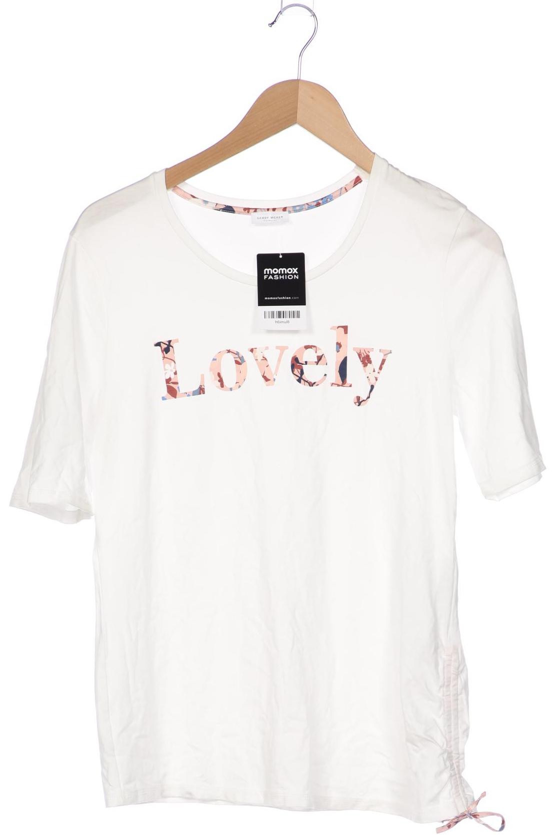 

Gerry Weber Damen T-Shirt, weiß, Gr. 40
