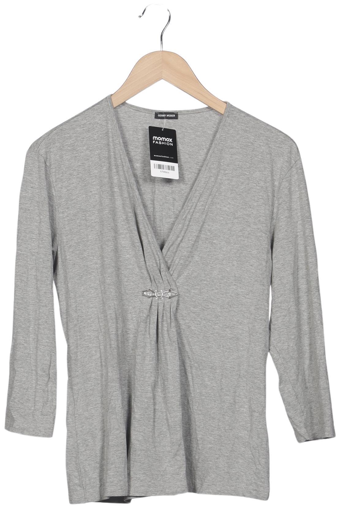 

Gerry Weber Damen Langarmshirt, grau, Gr. 40