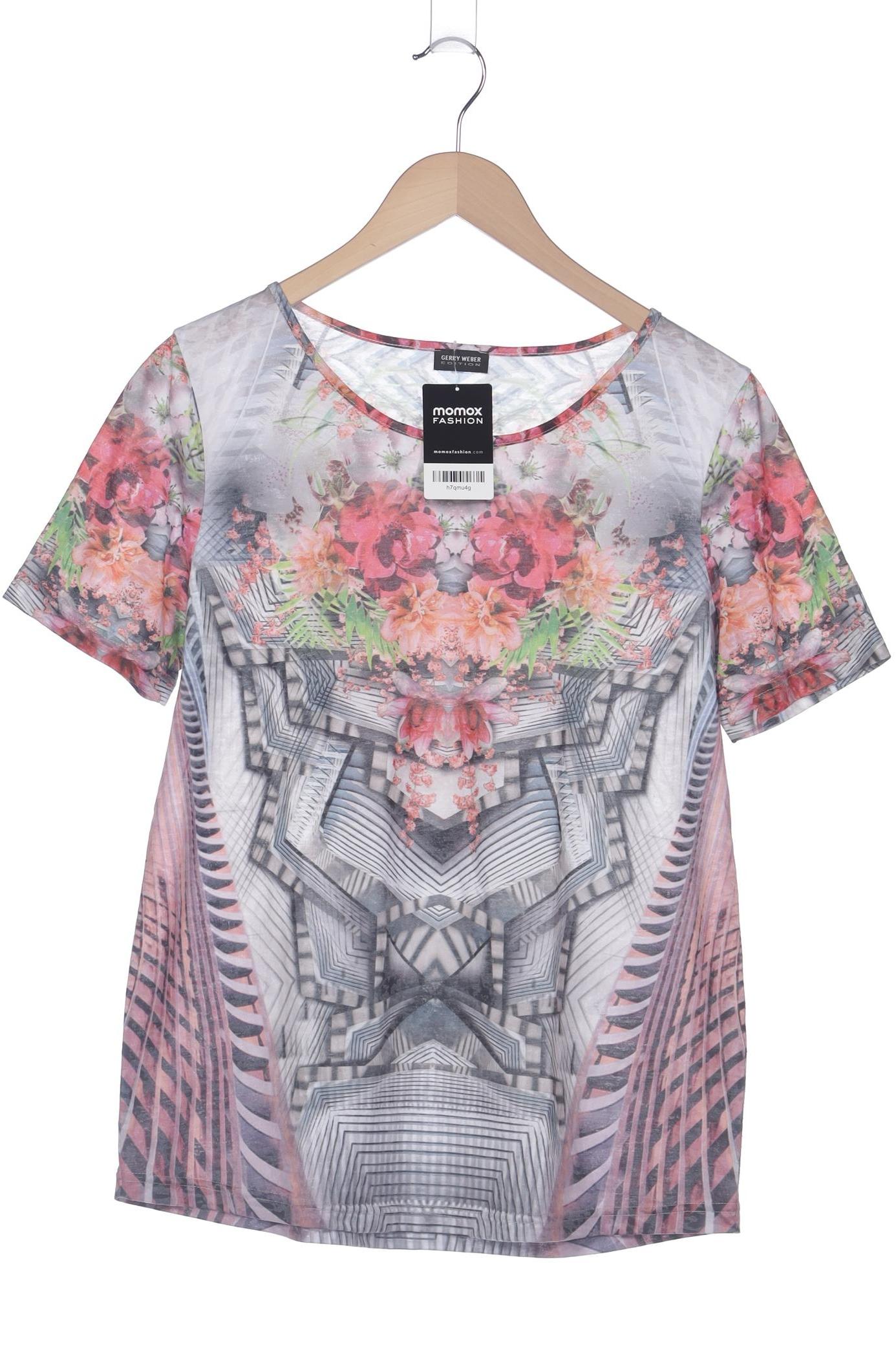 

Gerry Weber Damen T-Shirt, mehrfarbig, Gr. 38