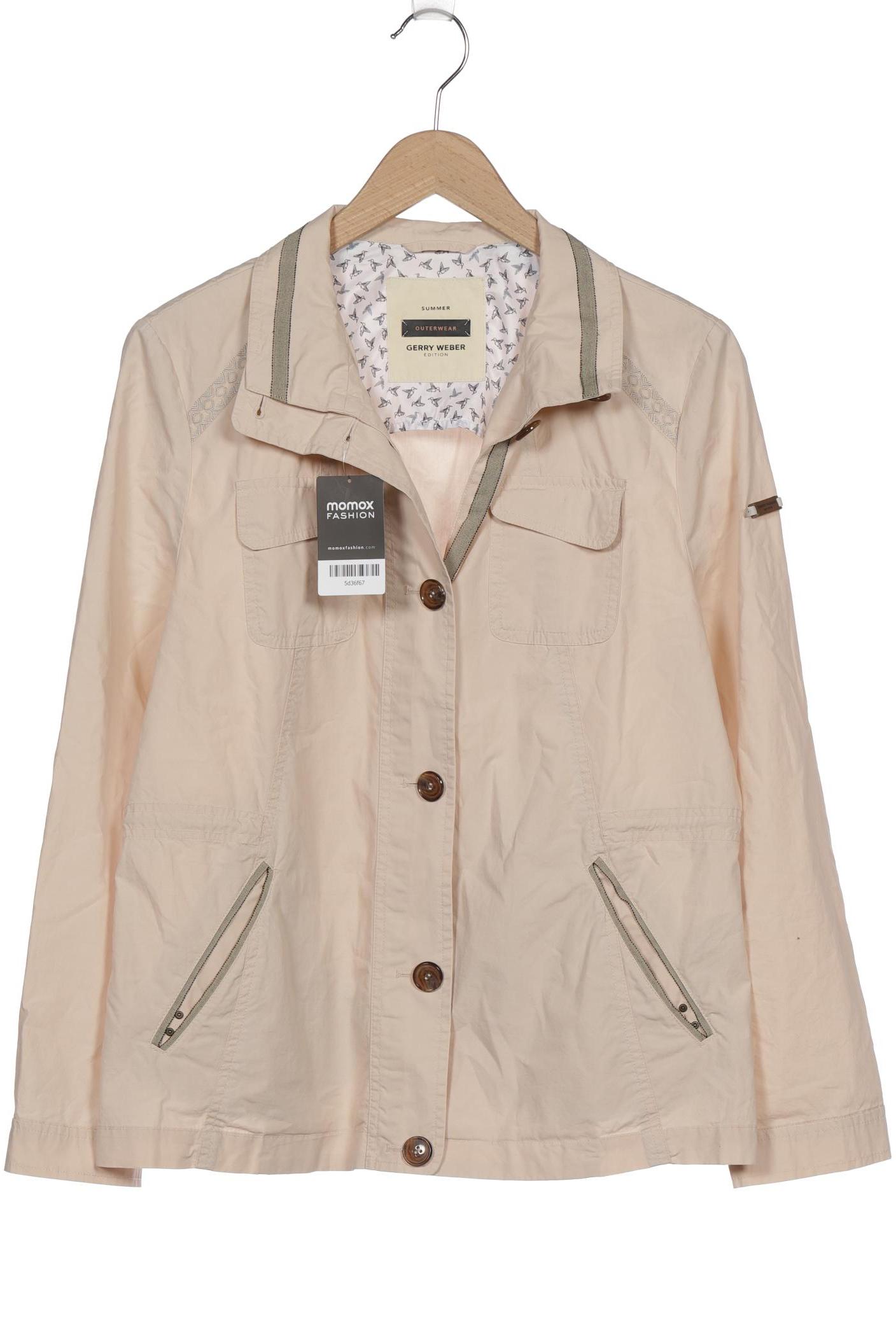 

Gerry Weber Damen Jacke, beige, Gr. 40