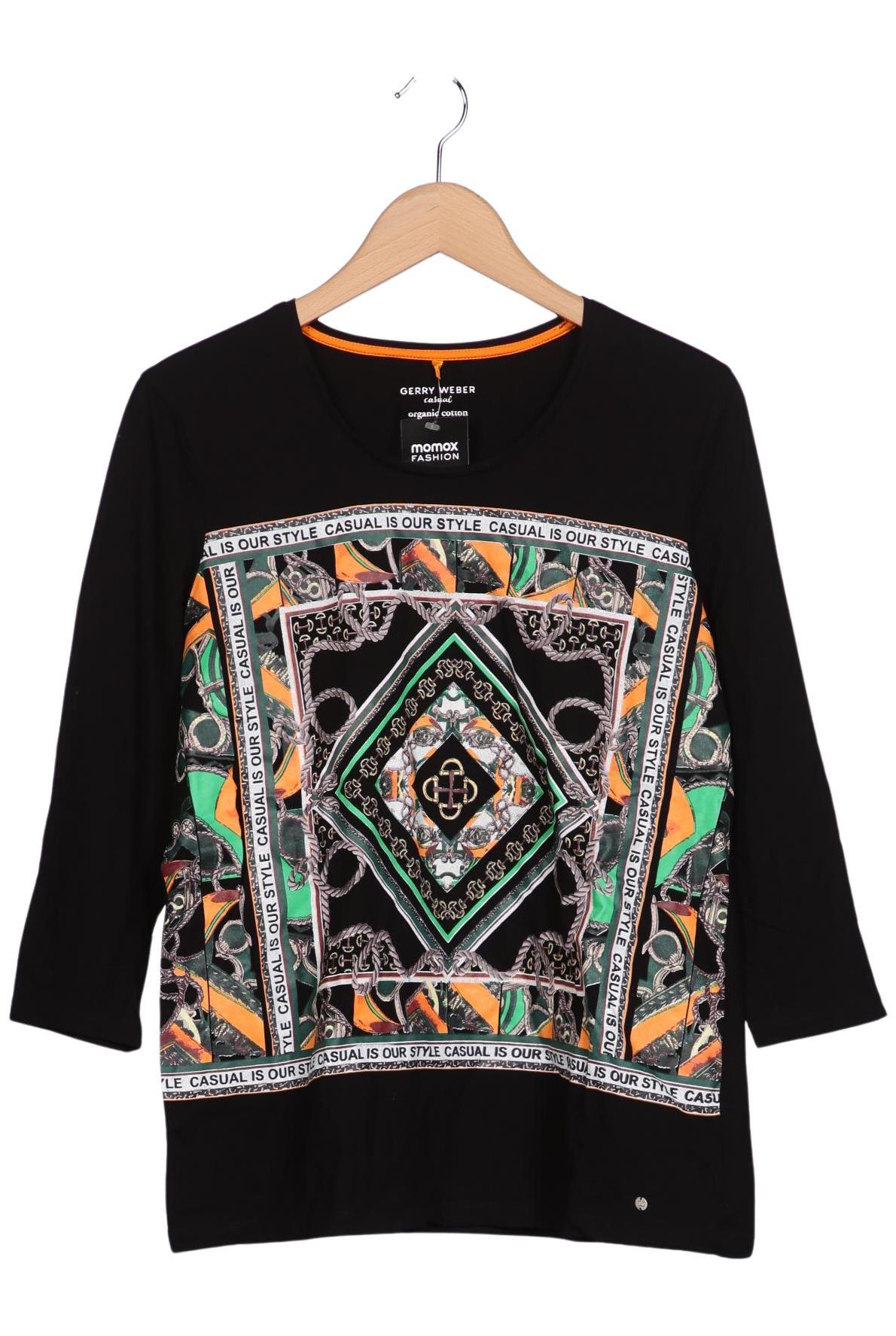 

Gerry Weber Damen Langarmshirt, schwarz, Gr. 42