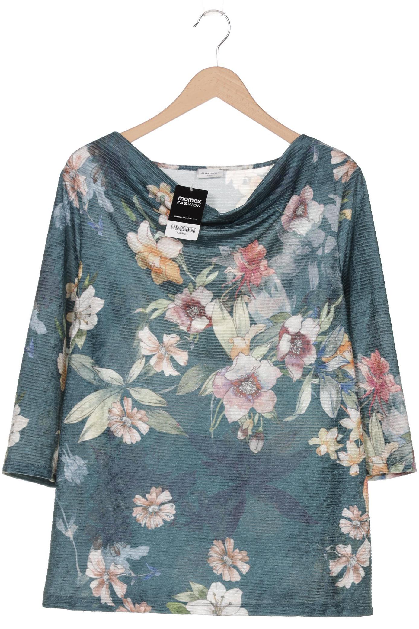 

Gerry Weber Damen Langarmshirt, türkis, Gr. 46