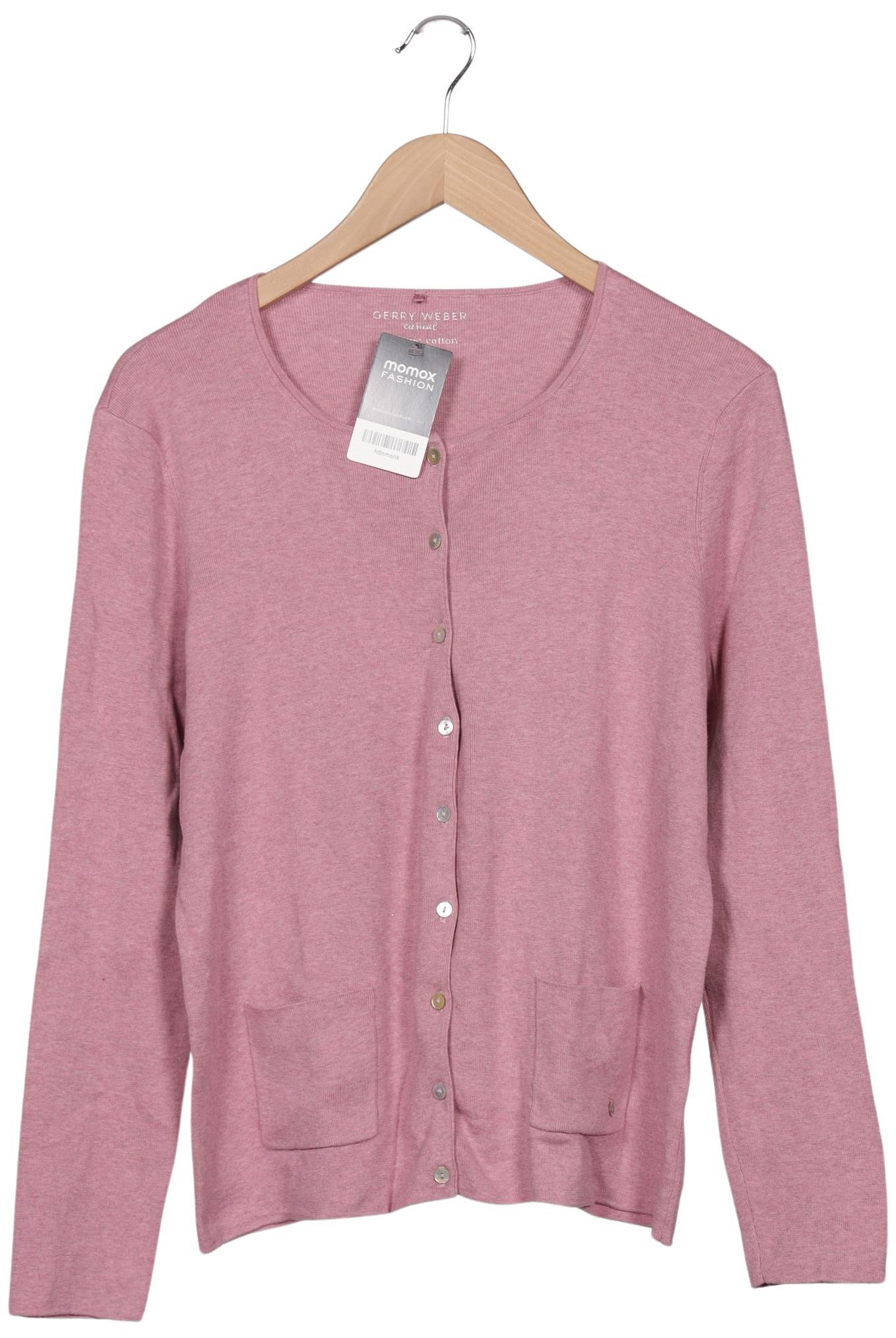 

Gerry Weber Damen Strickjacke, pink, Gr. 40