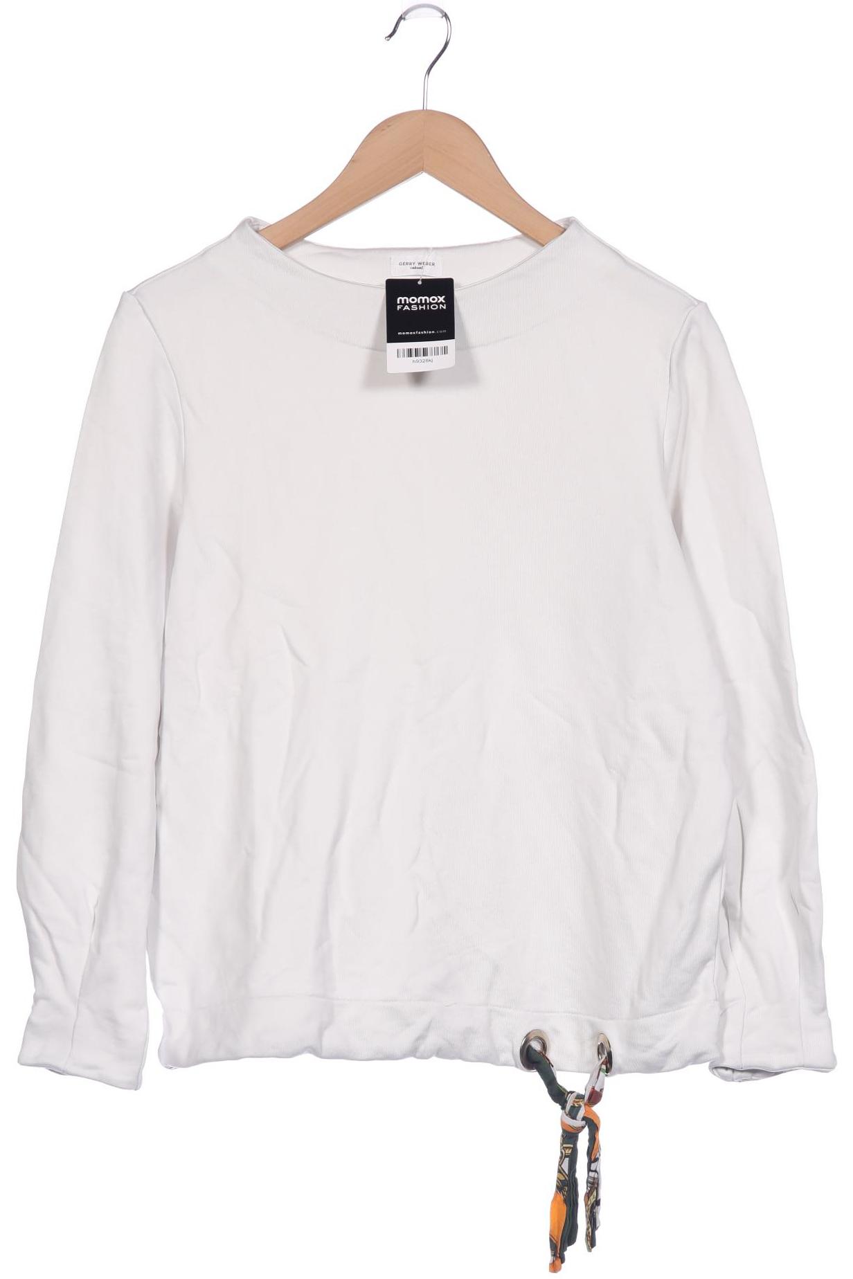 

Gerry Weber Damen Sweatshirt, weiß, Gr. 38