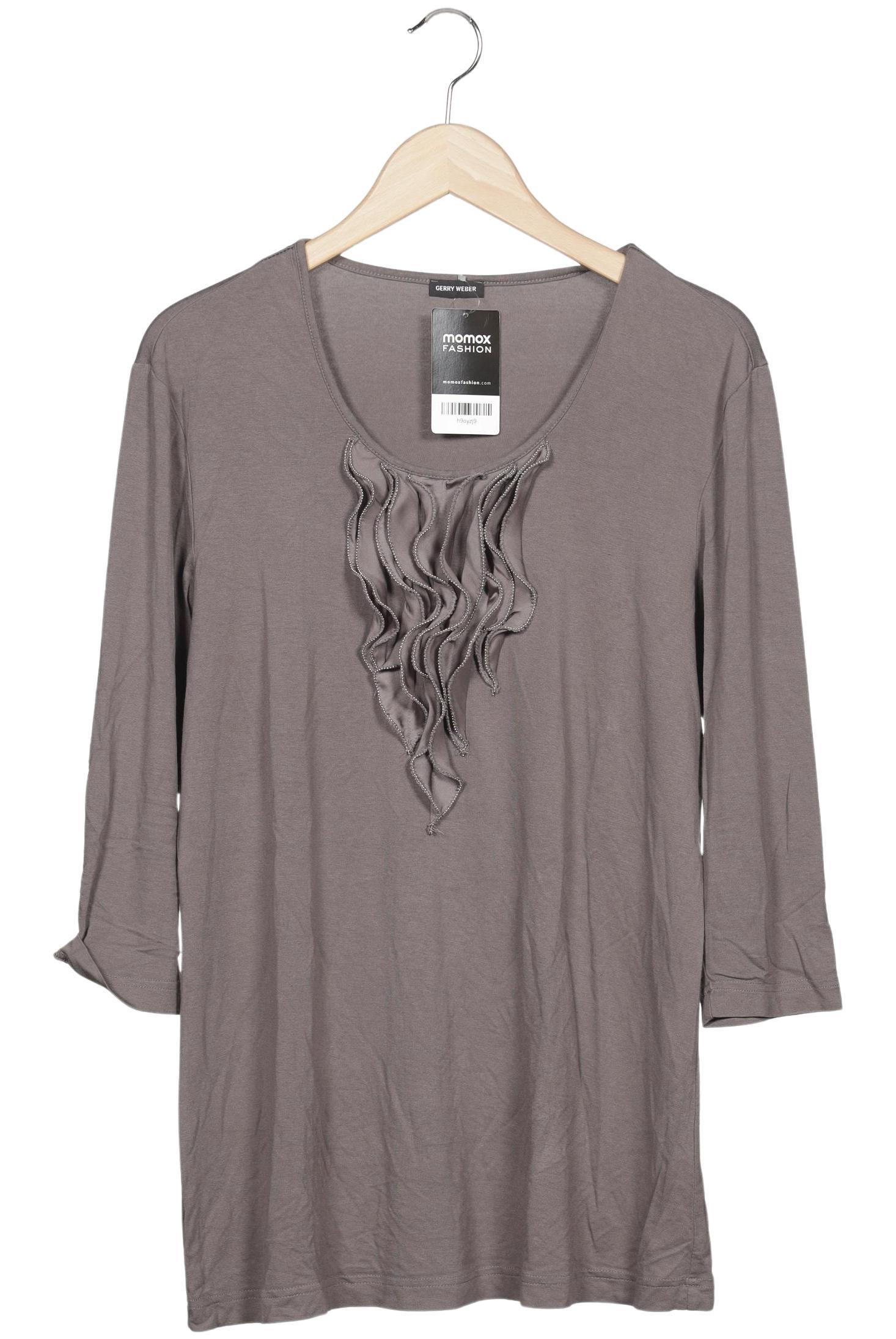 

Gerry Weber Damen Langarmshirt, grau, Gr. 42