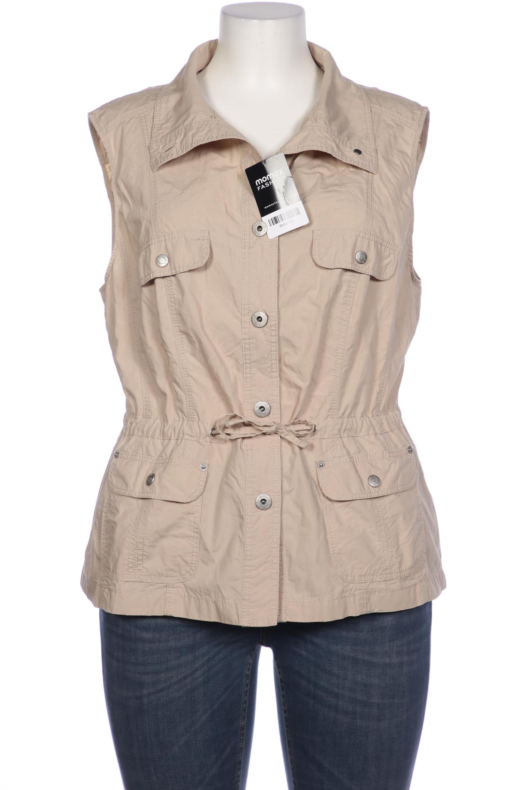 

Gerry Weber Damen Weste, beige, Gr. 44