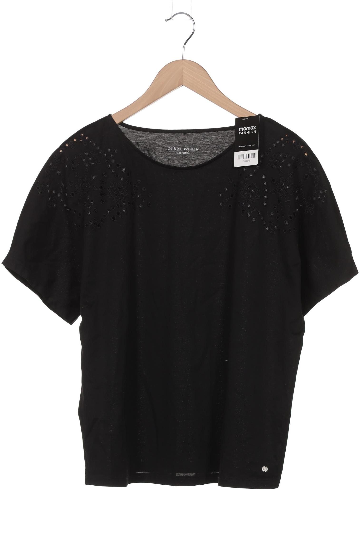 

Gerry Weber Damen T-Shirt, schwarz, Gr. 46