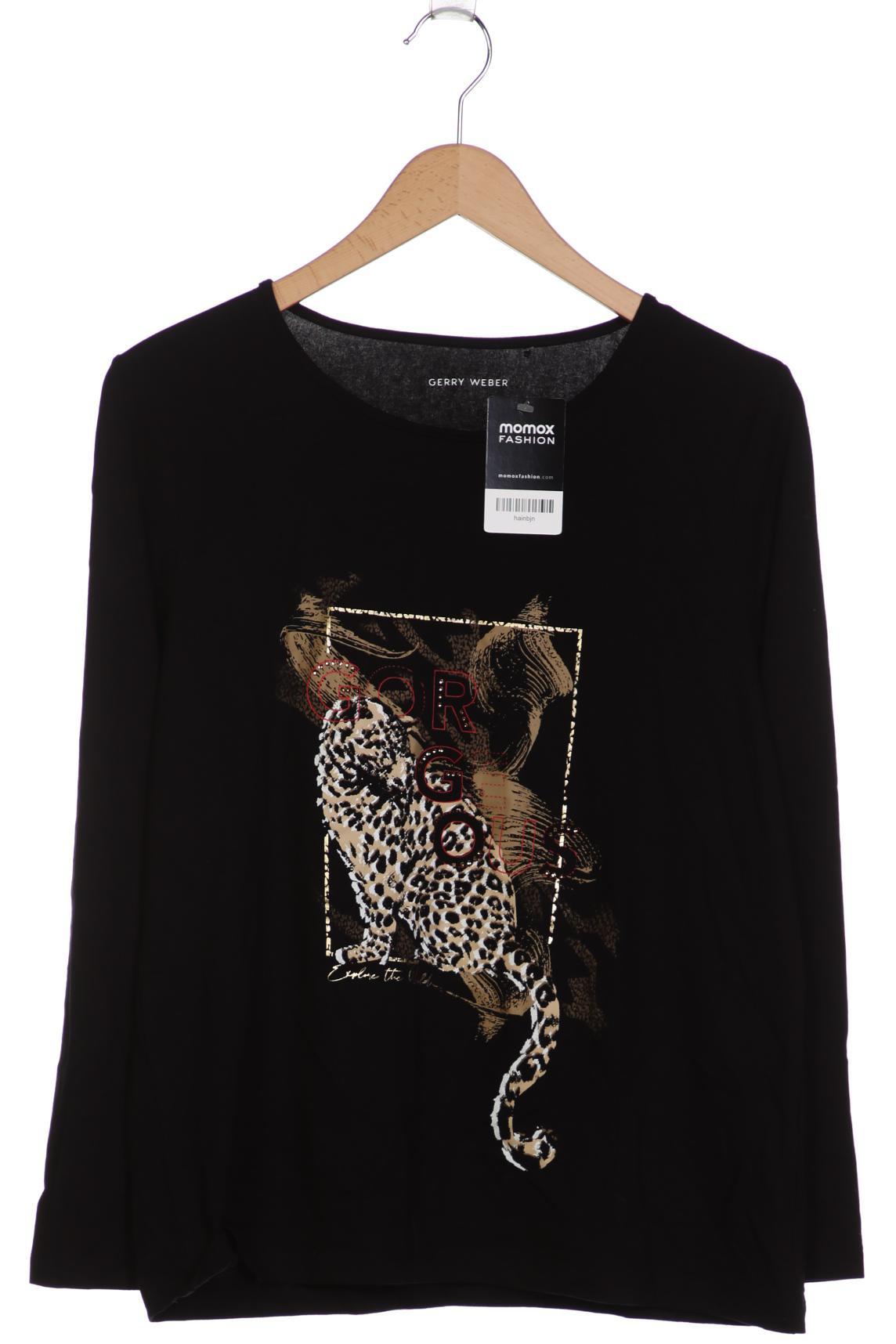 

Gerry Weber Damen Langarmshirt, schwarz, Gr. 44