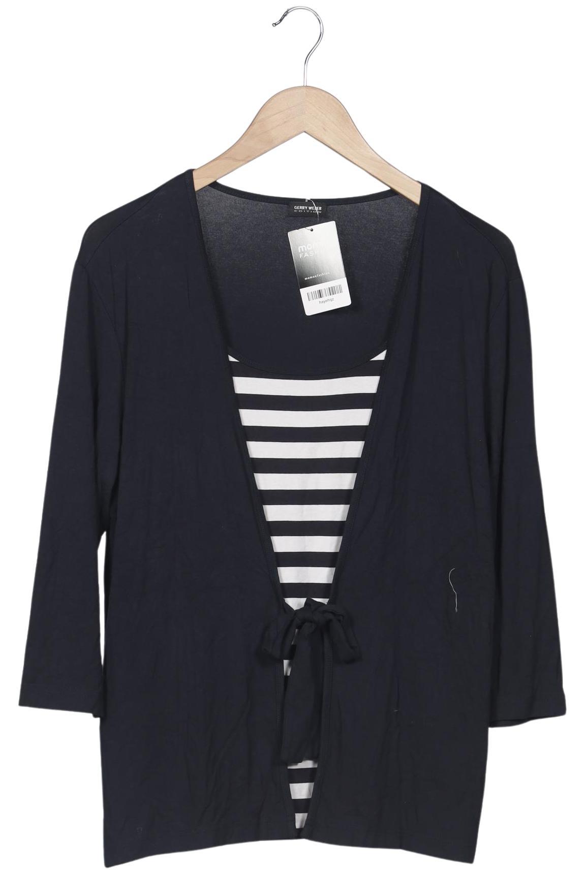 

Gerry Weber Damen Langarmshirt, marineblau, Gr. 42
