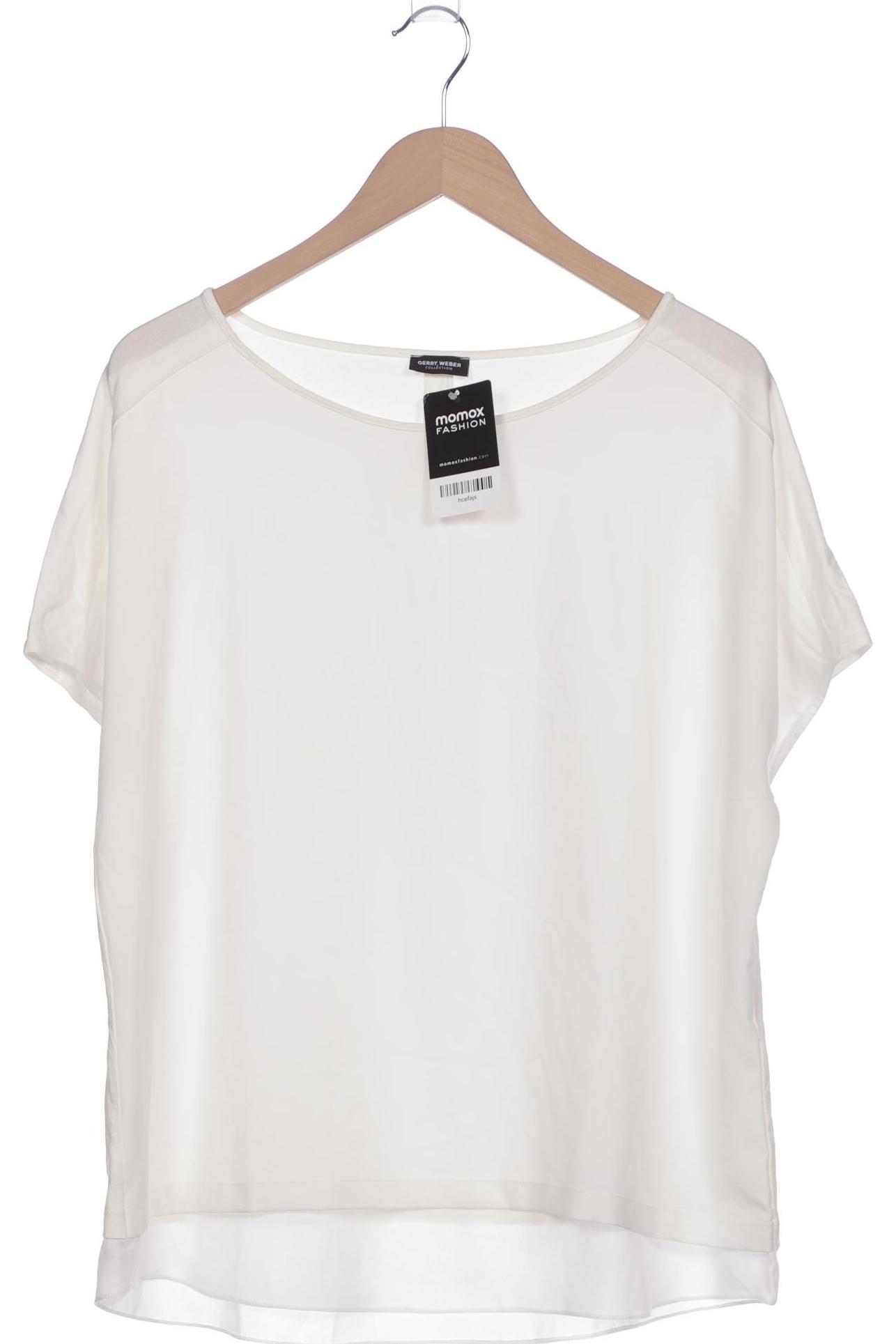 

Gerry Weber Damen T-Shirt, weiß, Gr. 44