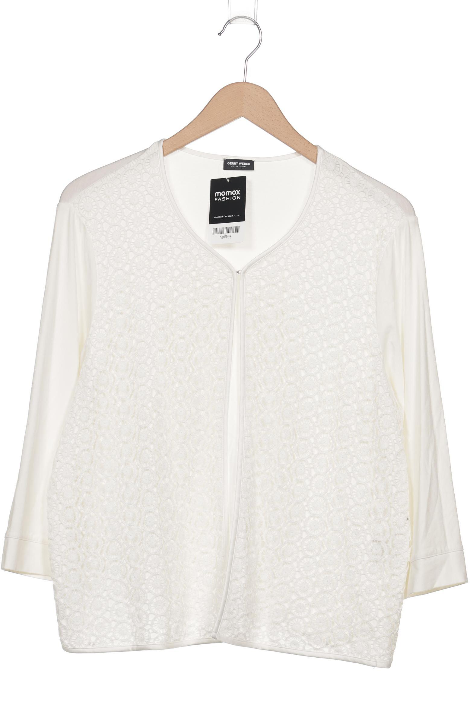 

Gerry Weber Damen Strickjacke, cremeweiß, Gr. 44