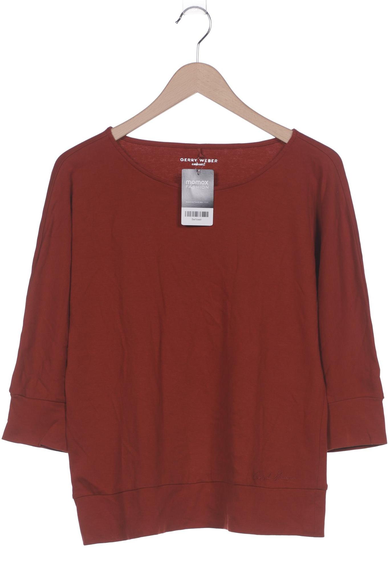 

Gerry Weber Damen Langarmshirt, rot, Gr. 42