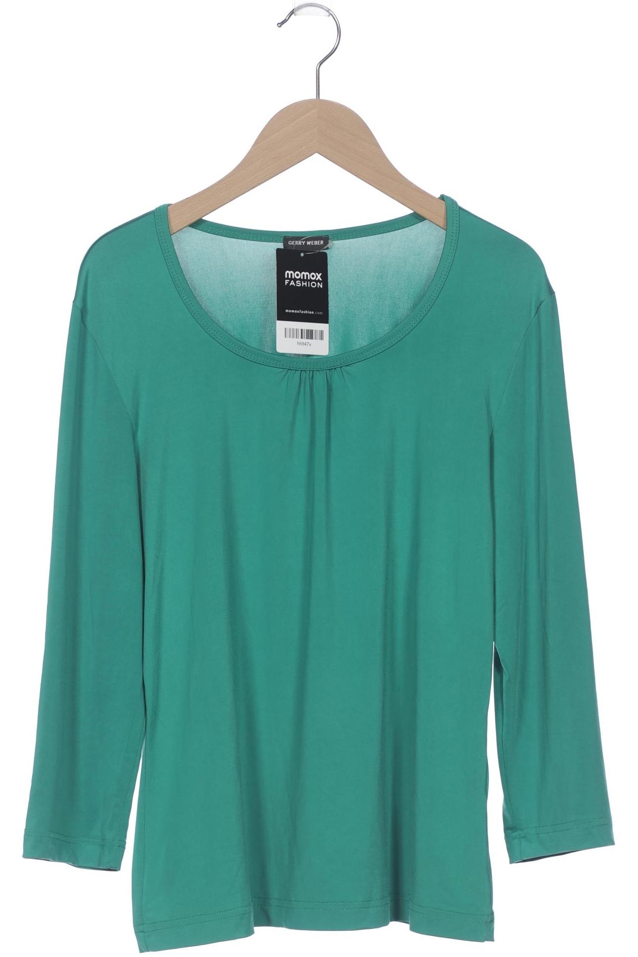 

Gerry Weber Damen Langarmshirt, grün, Gr. 38
