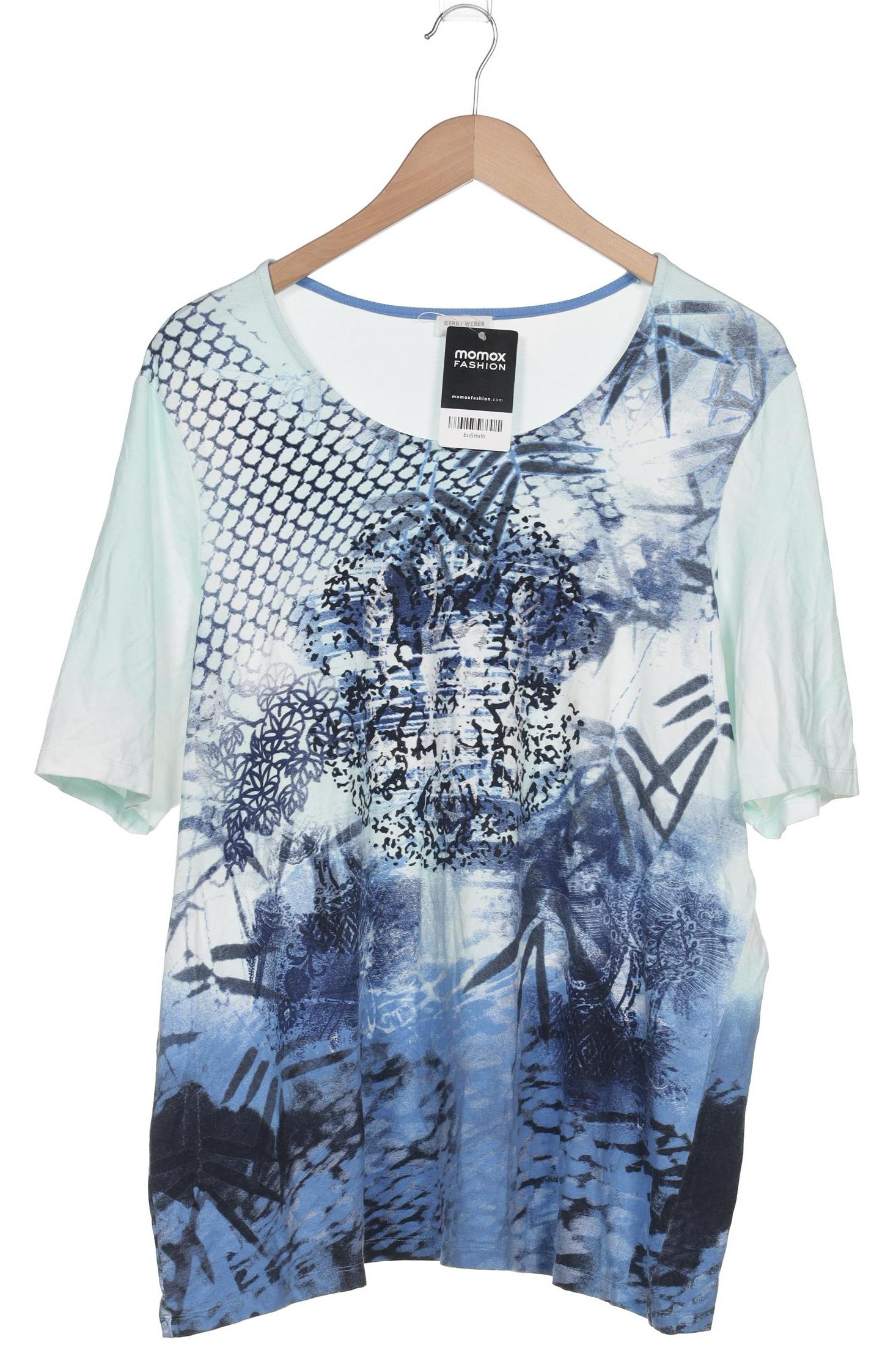 

Gerry Weber Damen T-Shirt, blau, Gr. 48