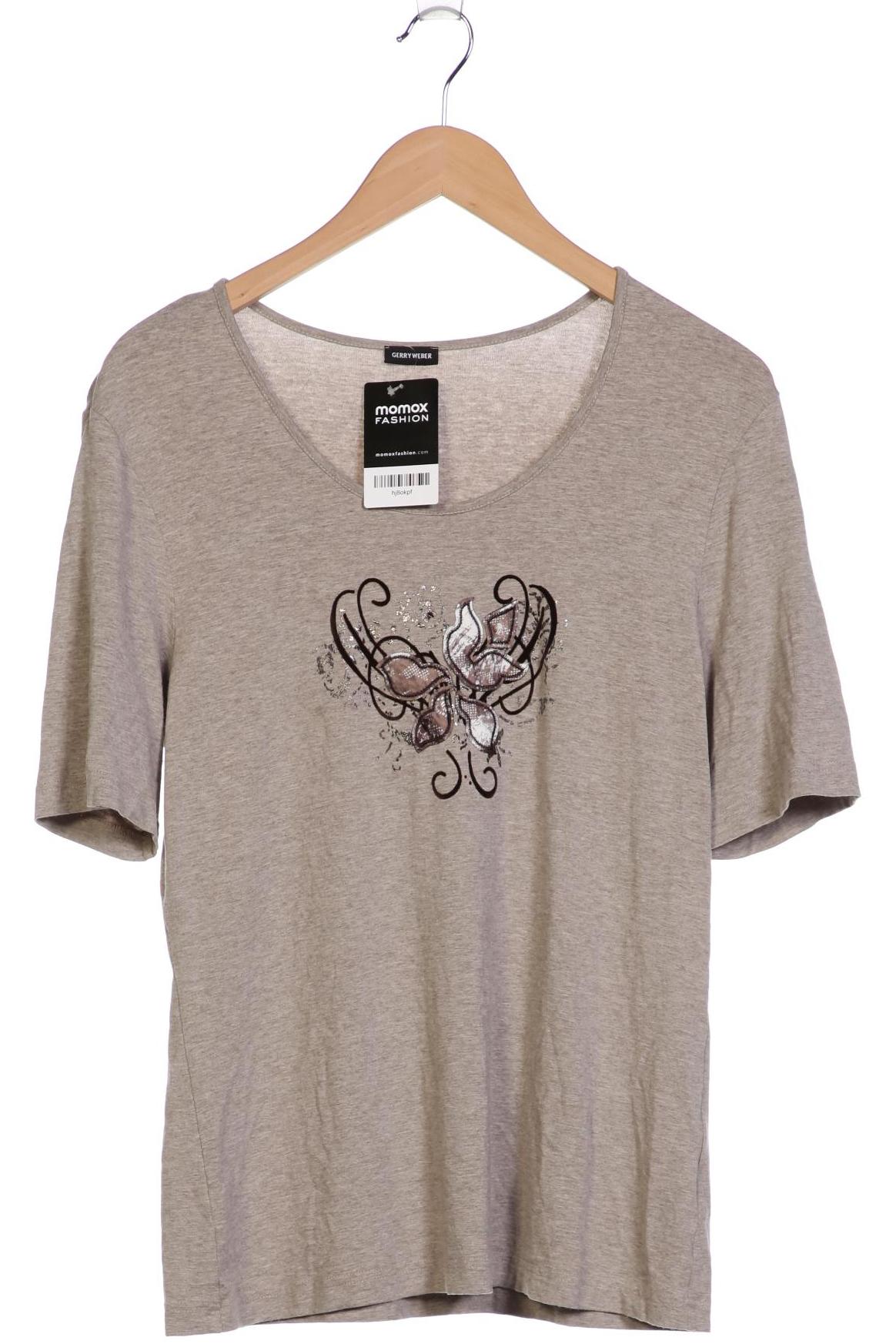 

Gerry Weber Damen T-Shirt, beige, Gr. 42