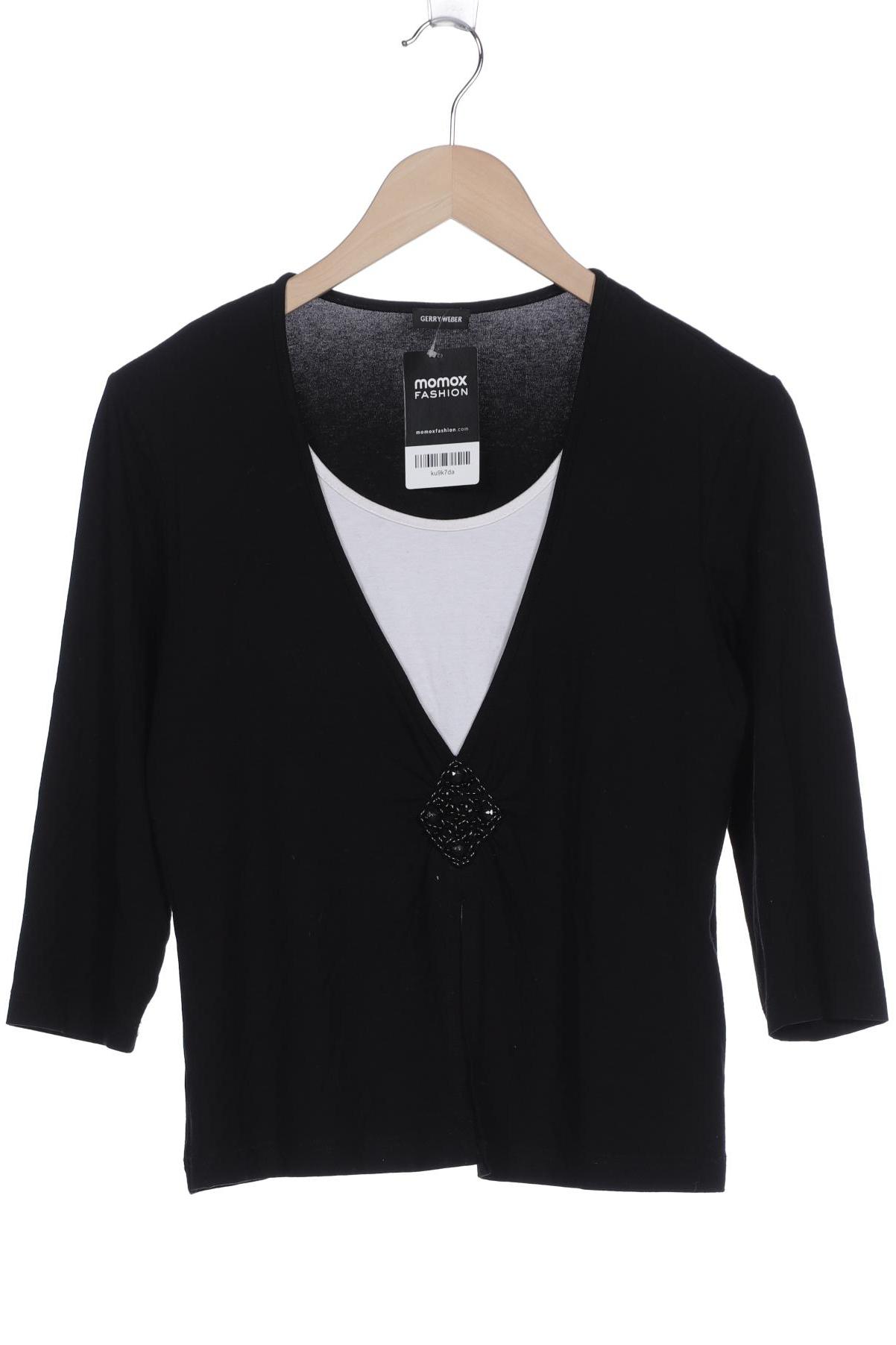 

Gerry Weber Damen Langarmshirt, schwarz, Gr. 36