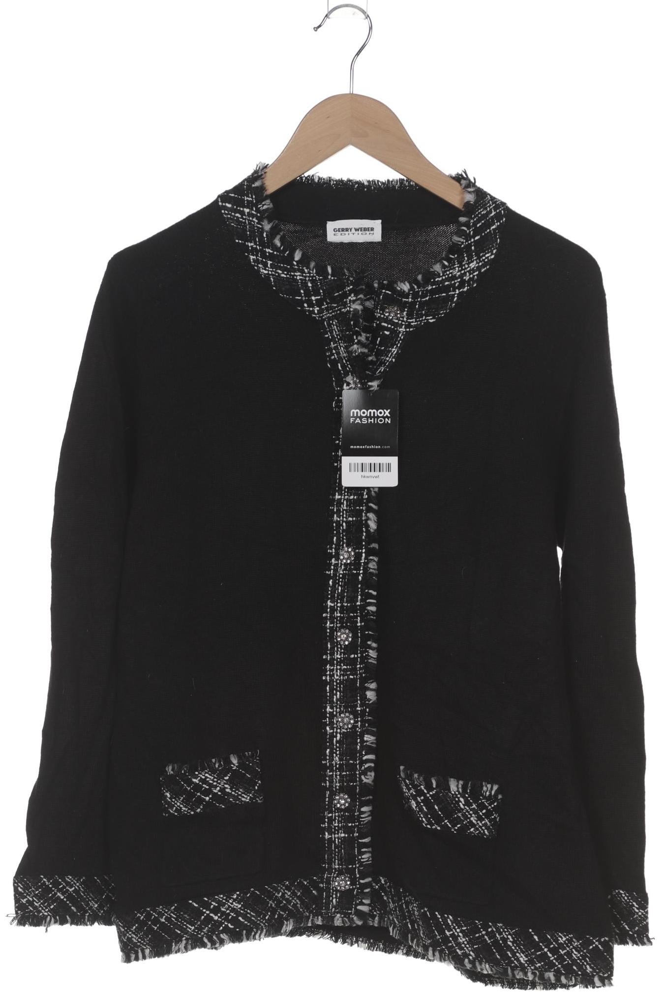 

Gerry Weber Damen Strickjacke, schwarz, Gr. 44
