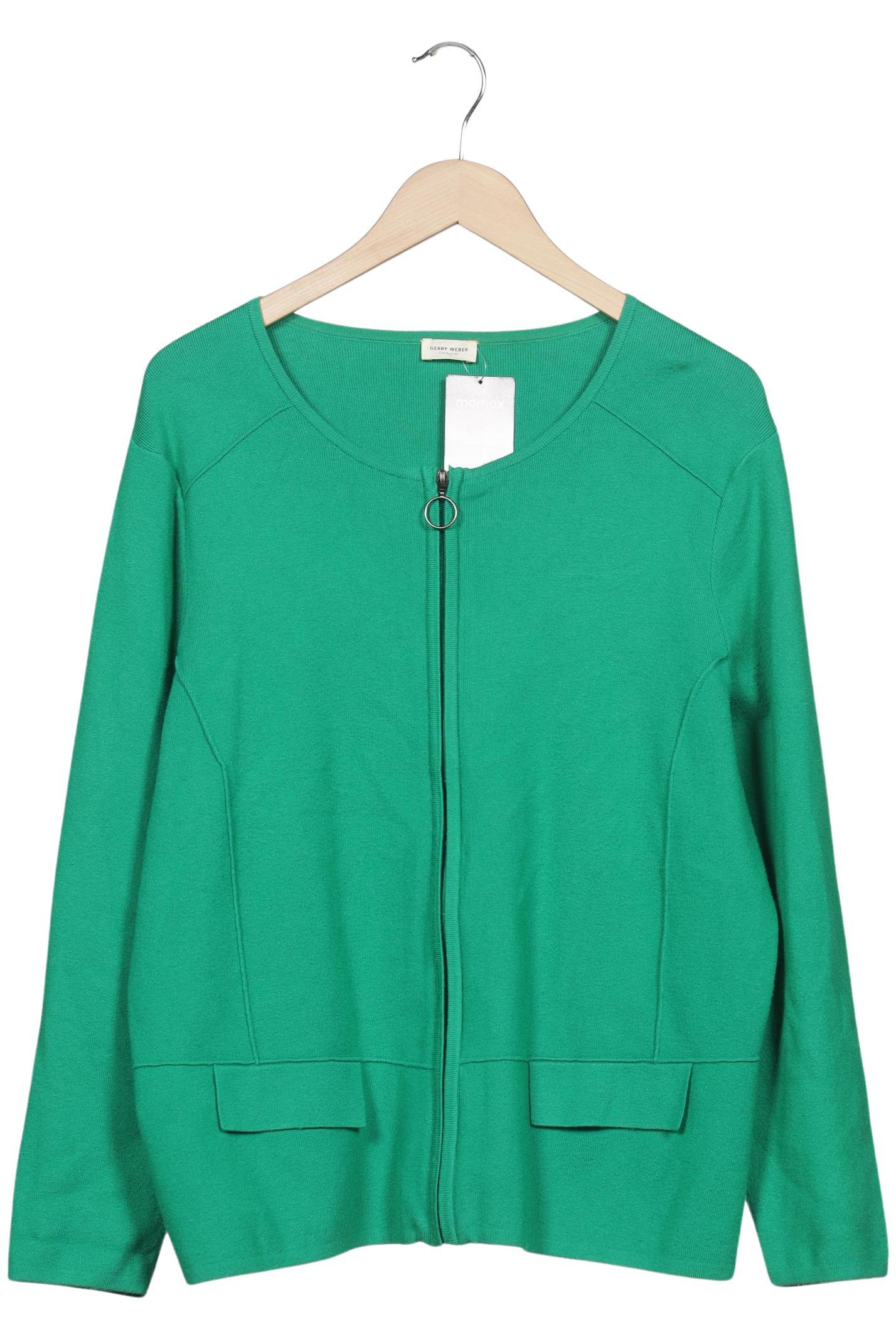 

Gerry Weber Damen Strickjacke, grün, Gr. 48