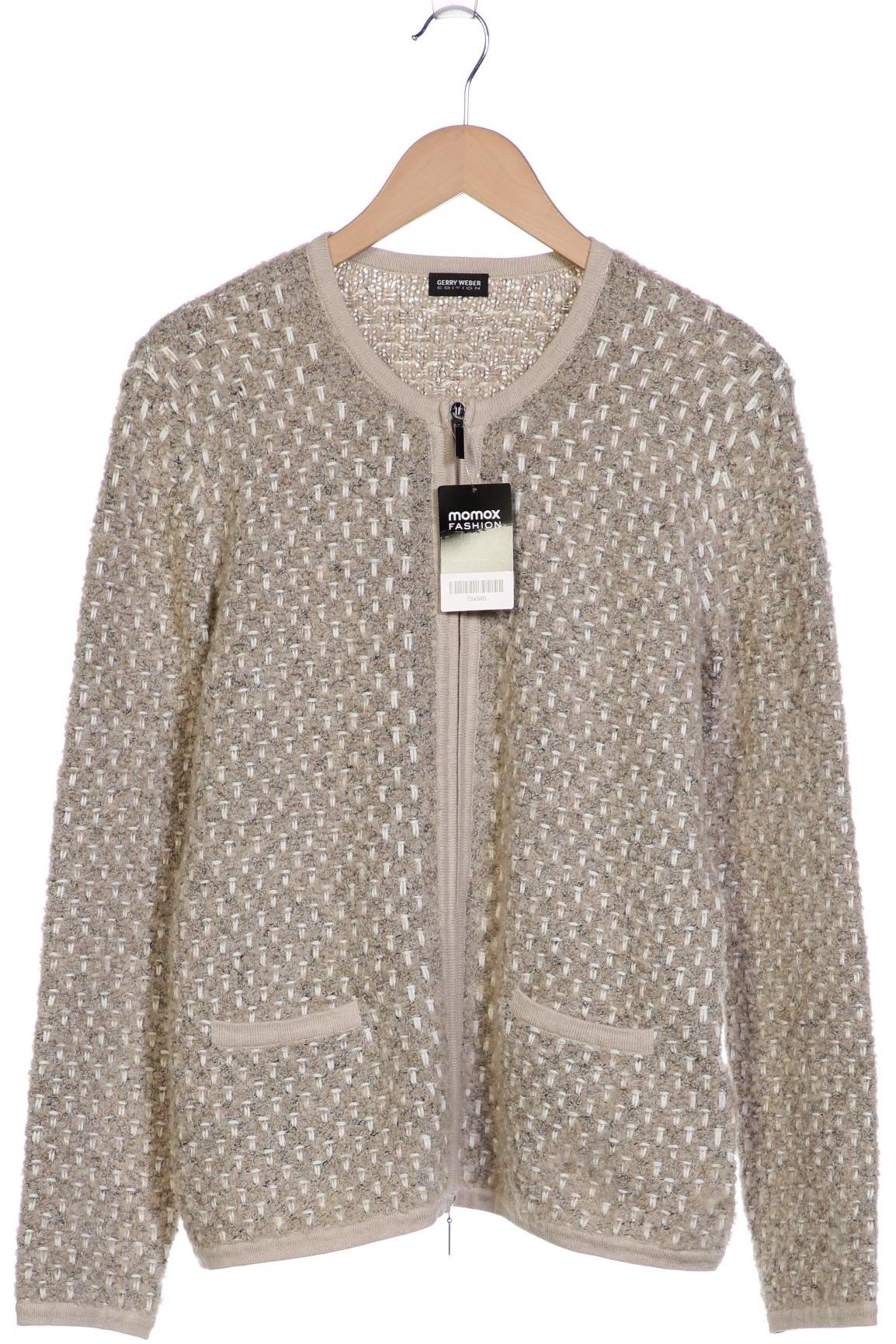 

Gerry Weber Damen Strickjacke, beige, Gr. 42