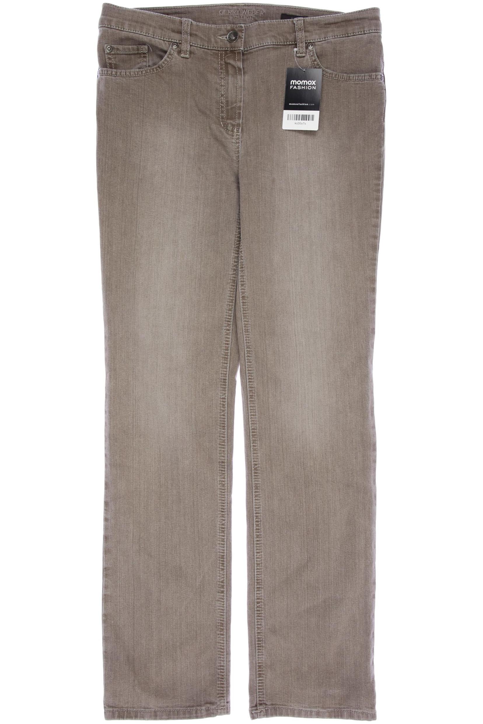

Gerry Weber Damen Jeans, beige, Gr. 36