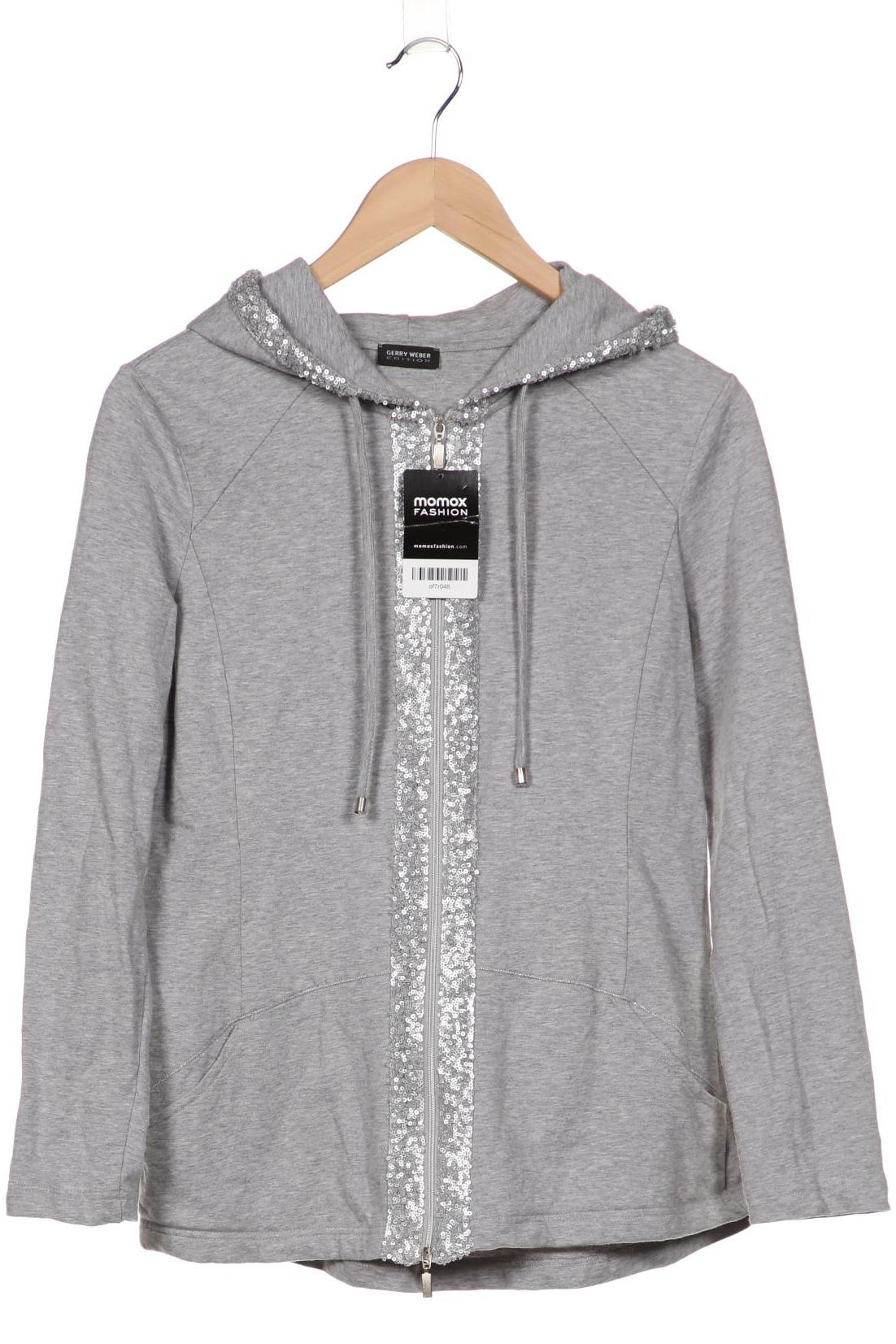 

Gerry Weber Damen Kapuzenpullover, grau, Gr. 42