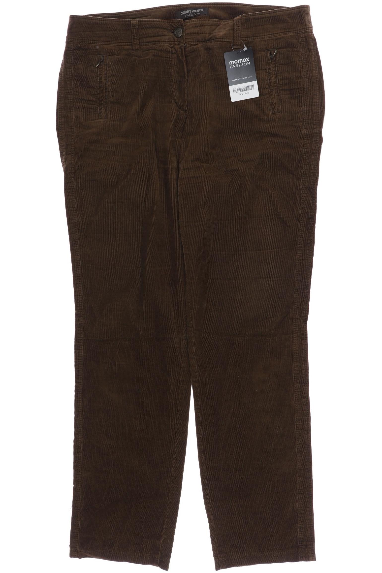 

Gerry Weber Damen Stoffhose, braun, Gr. 42