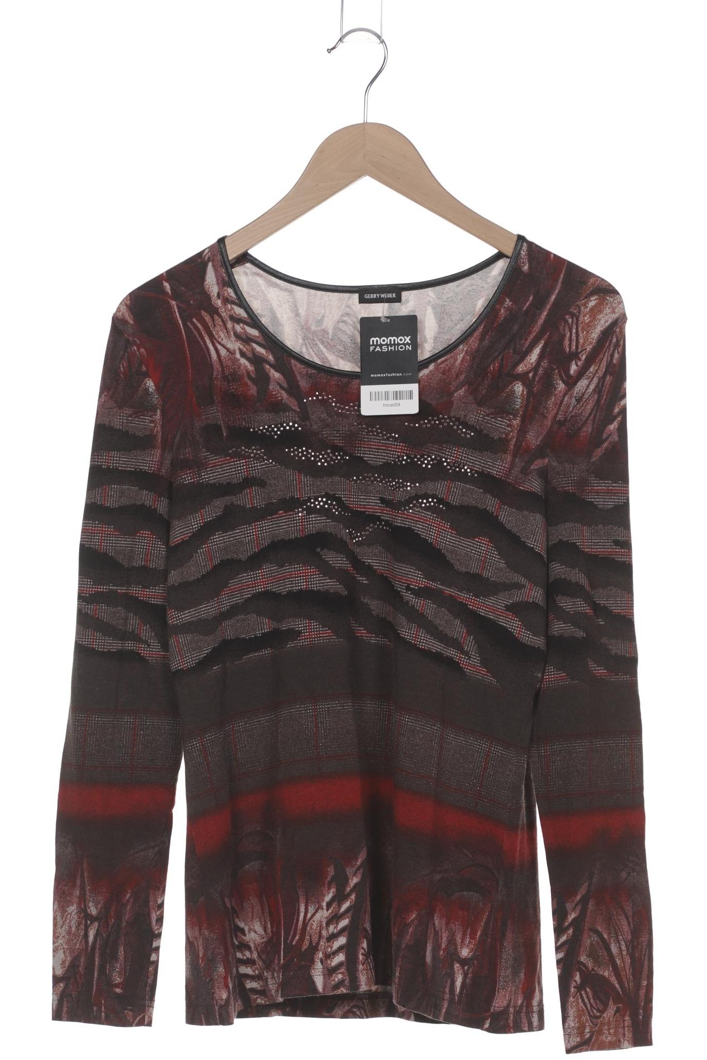 

Gerry Weber Damen Langarmshirt, bordeaux, Gr. 42