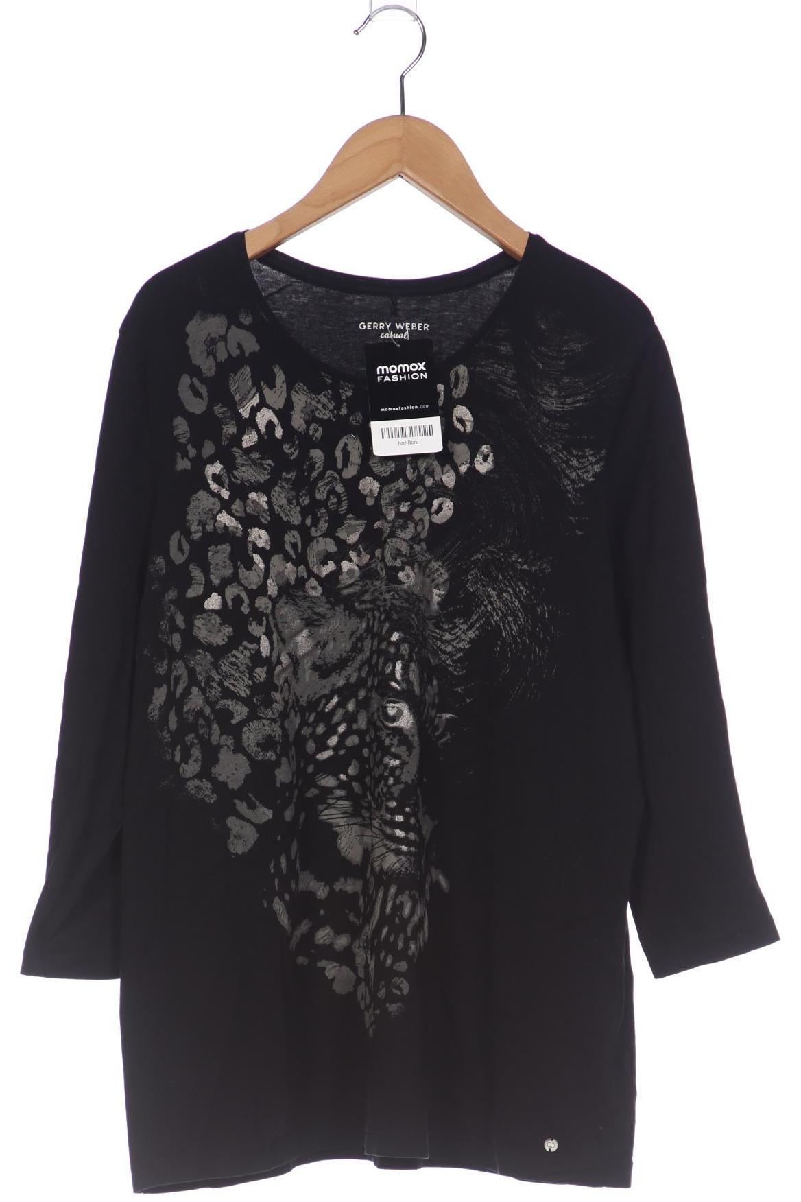 

Gerry Weber Damen Langarmshirt, schwarz, Gr. 44