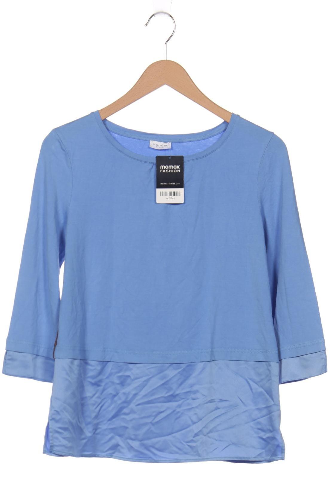 

Gerry Weber Damen Langarmshirt, blau, Gr. 38