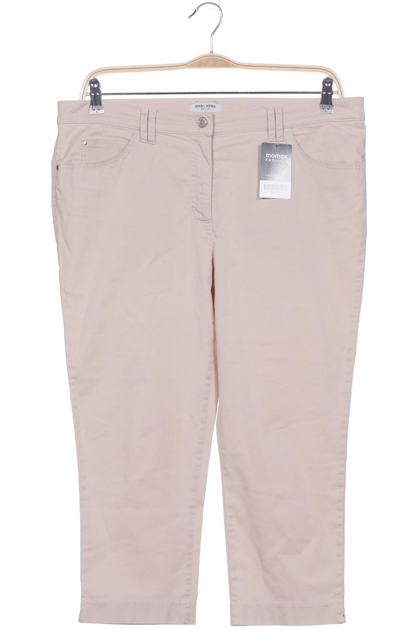 

Gerry Weber Damen Stoffhose, beige, Gr. 44