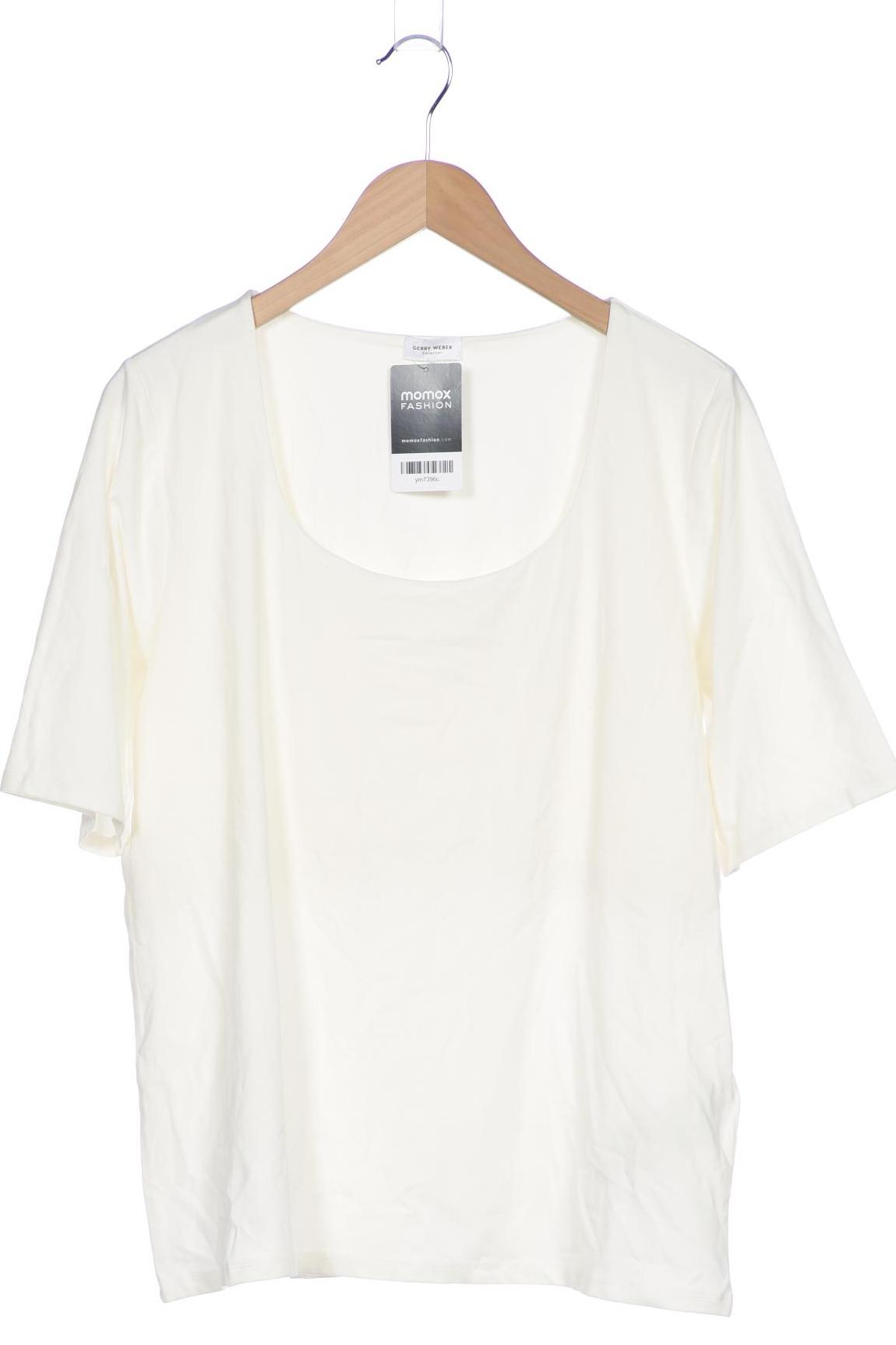 

Gerry Weber Damen T-Shirt, cremeweiß, Gr. 48