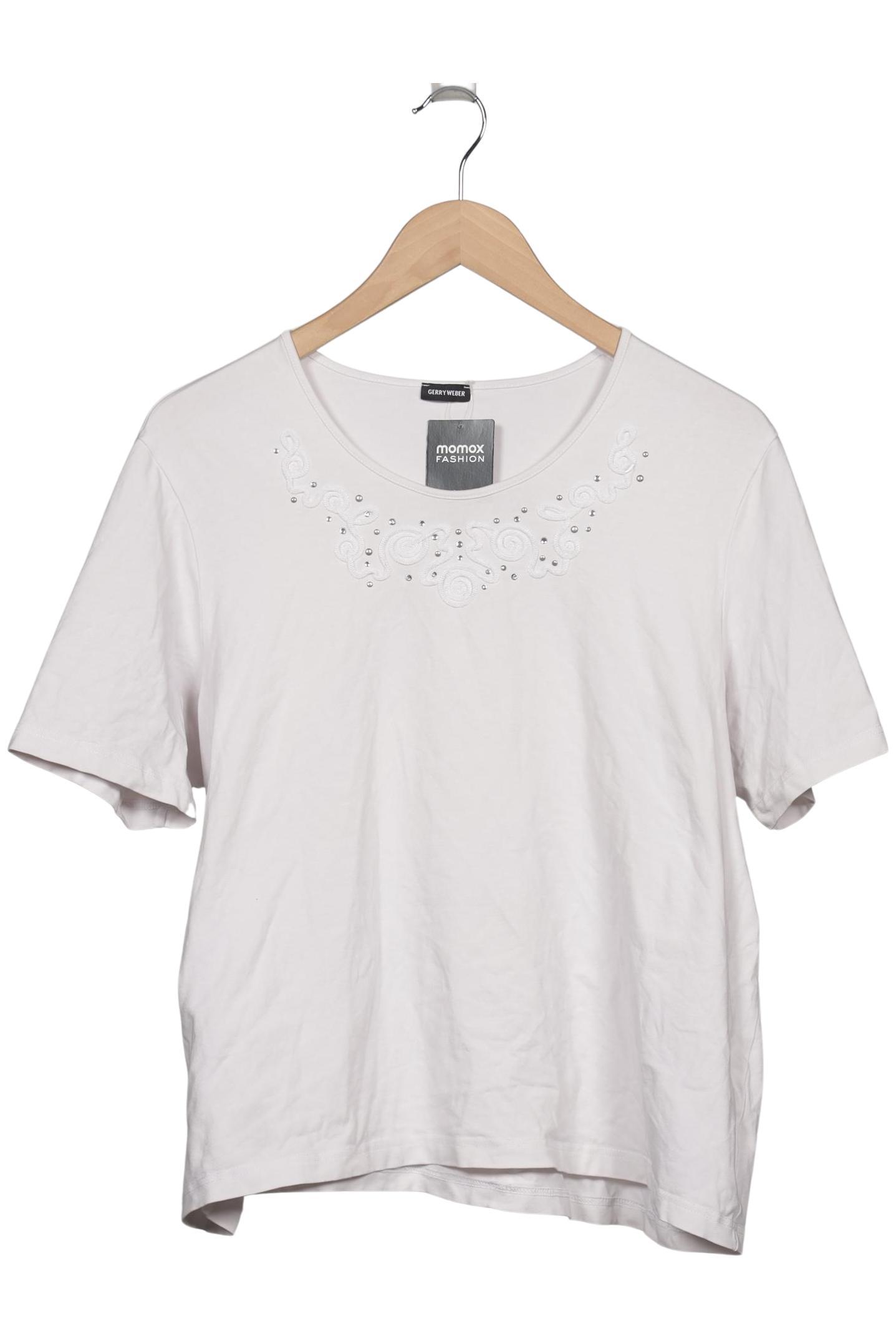

Gerry Weber Damen T-Shirt, cremeweiß, Gr. 48