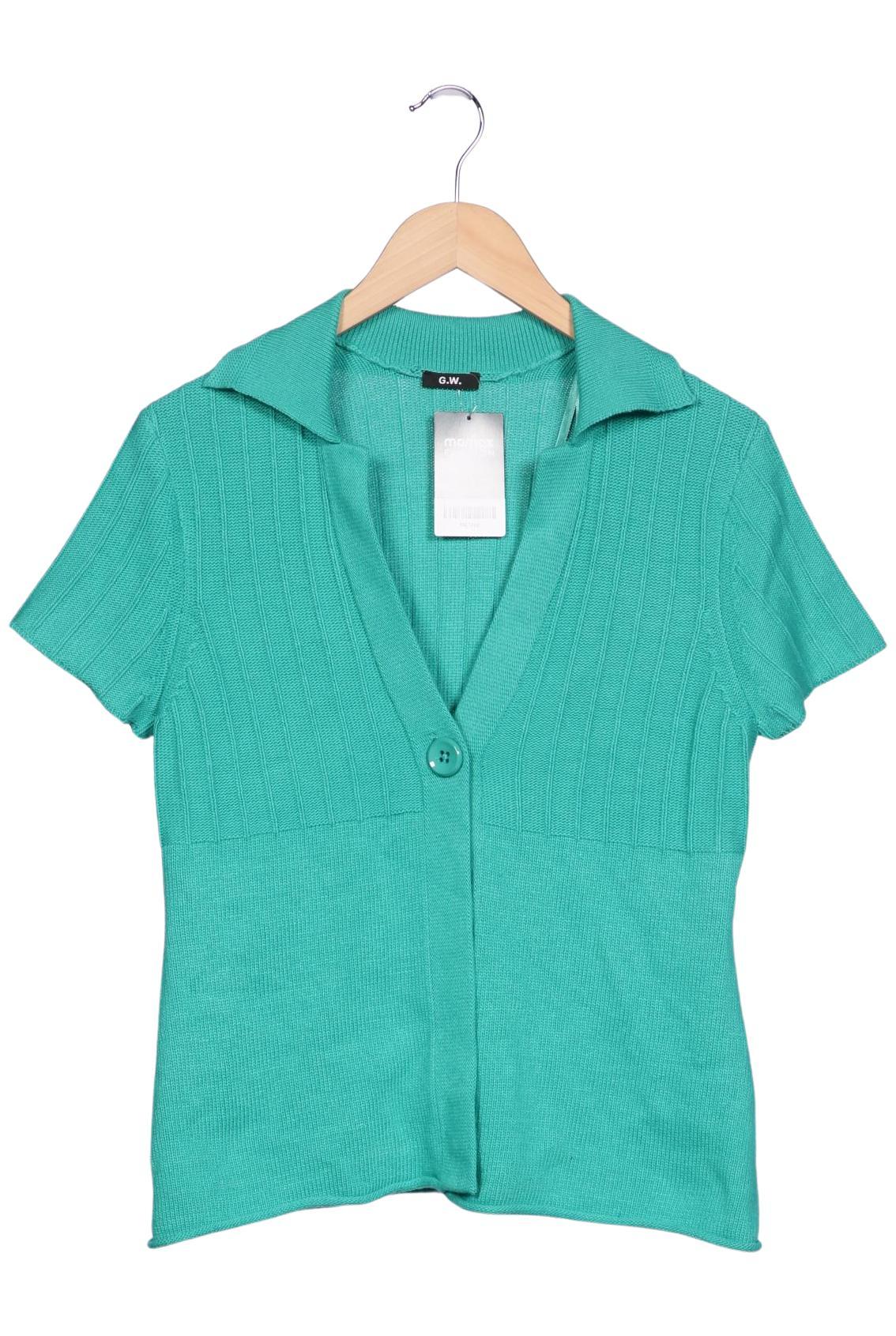 

Gerry Weber Damen Strickjacke, türkis, Gr. 40