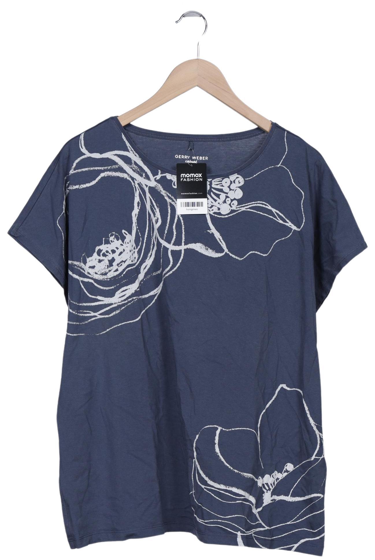 

Gerry Weber Damen T-Shirt, blau, Gr. 48