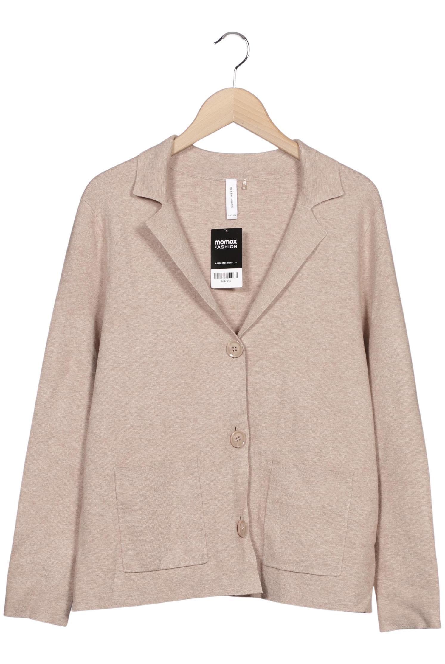 

Gerry Weber Damen Strickjacke, beige, Gr. 44