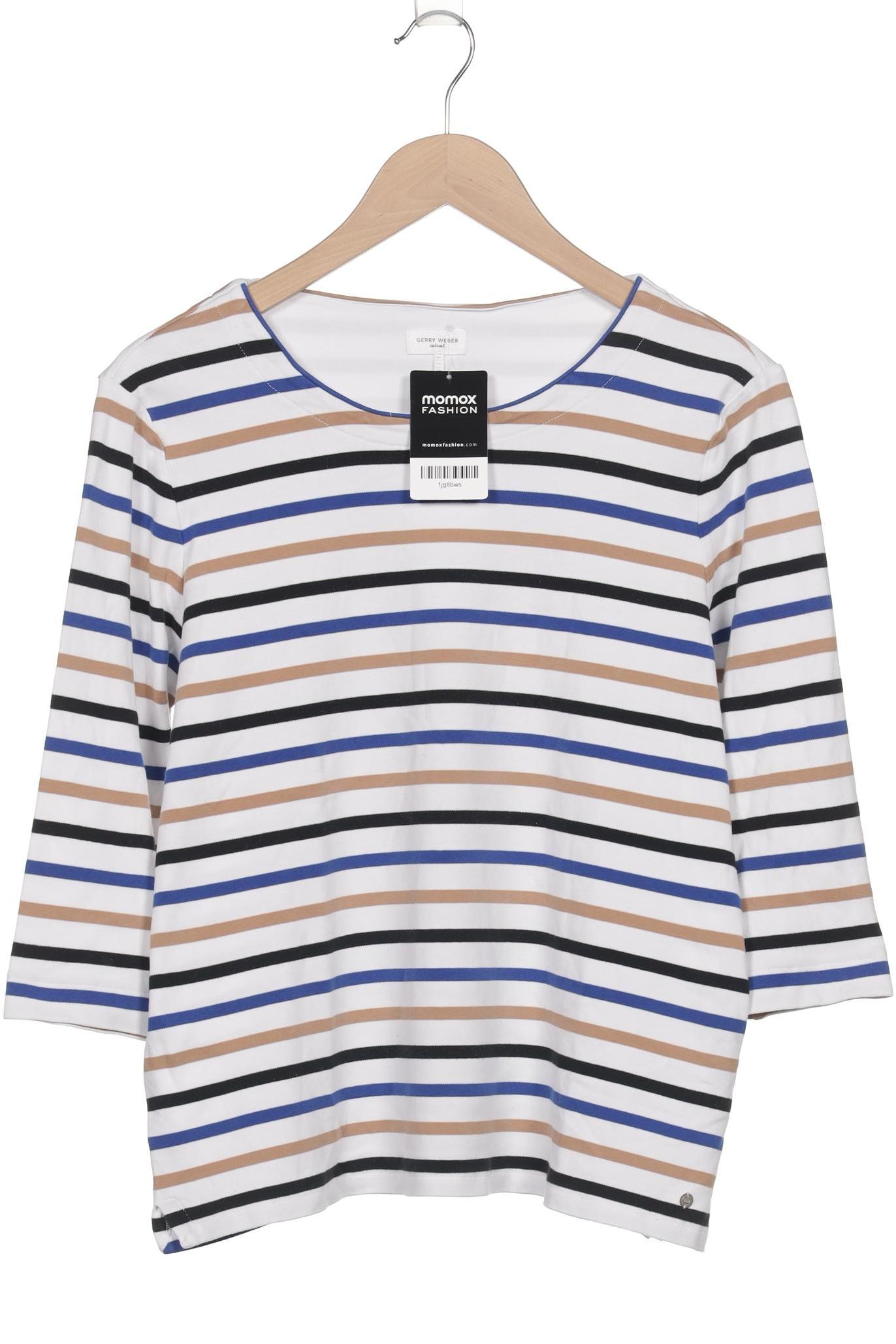 

Gerry Weber Damen Langarmshirt, weiß, Gr. 48